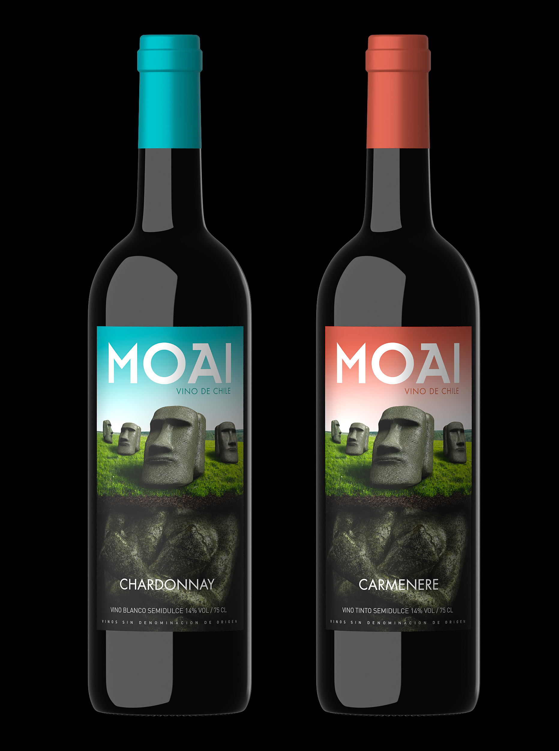 Чилийское вино "Moai" — Изображение №1 — Брендинг, Промдизайн на Dprofile