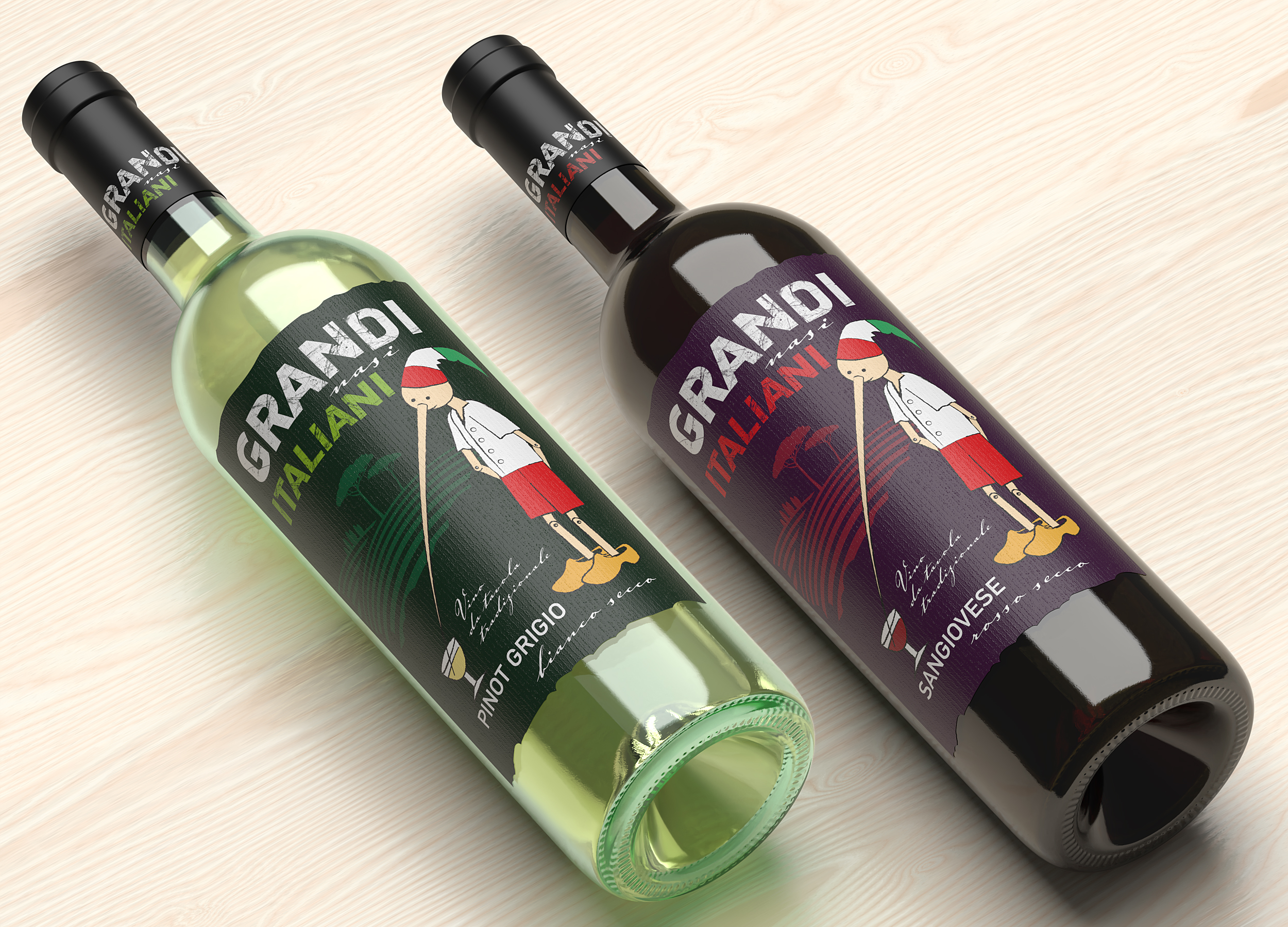 GRANDI ITALIANI — Изображение №1 — Брендинг, Промдизайн на Dprofile