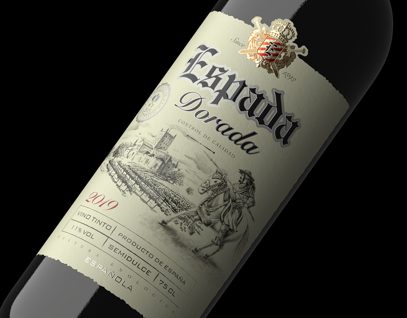 Испанское вино Espada Dorada — Изображение №1 — Брендинг, Промдизайн на Dprofile
