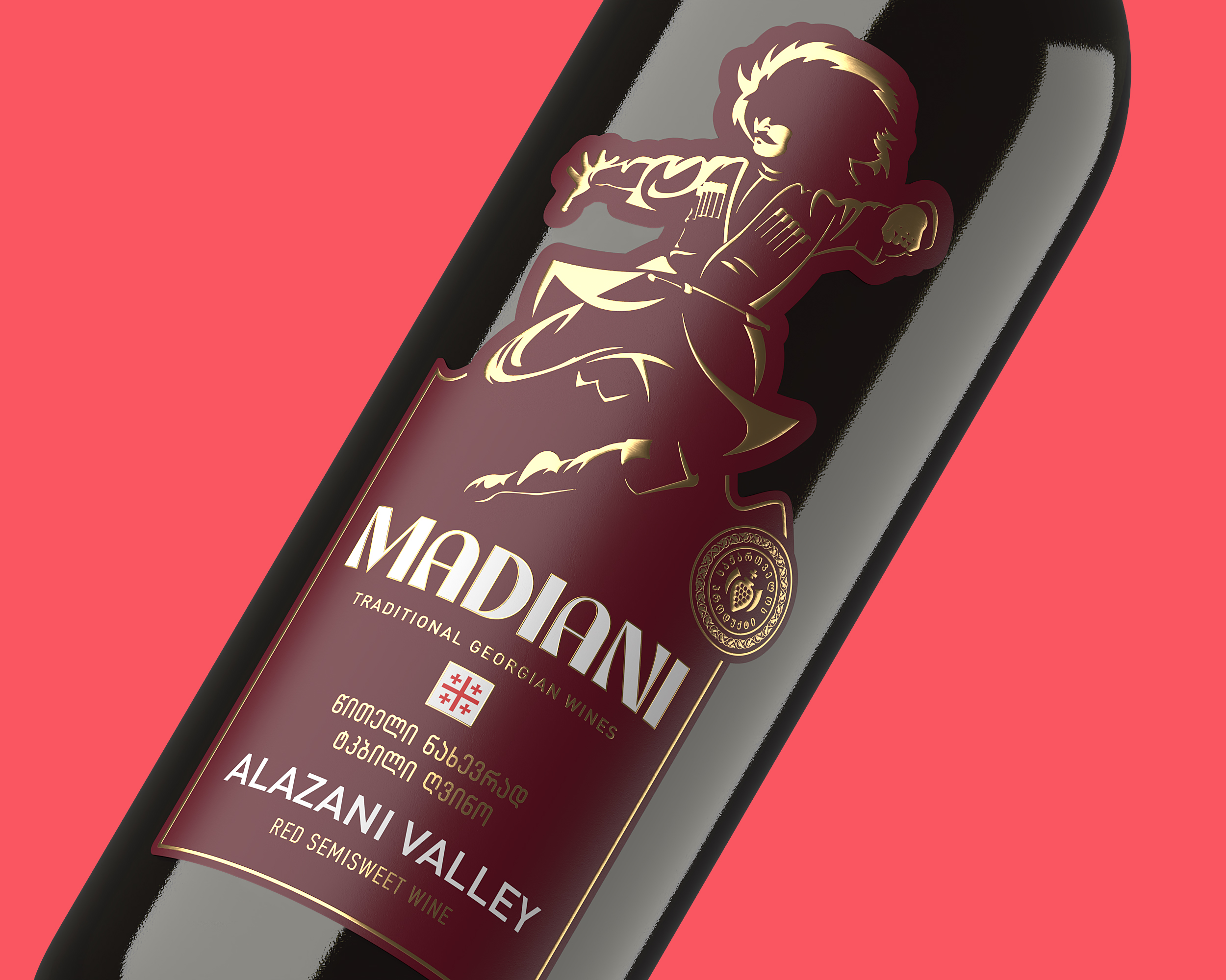 Грузинские вина MADIANI — Изображение №2 — Брендинг, Промдизайн на Dprofile