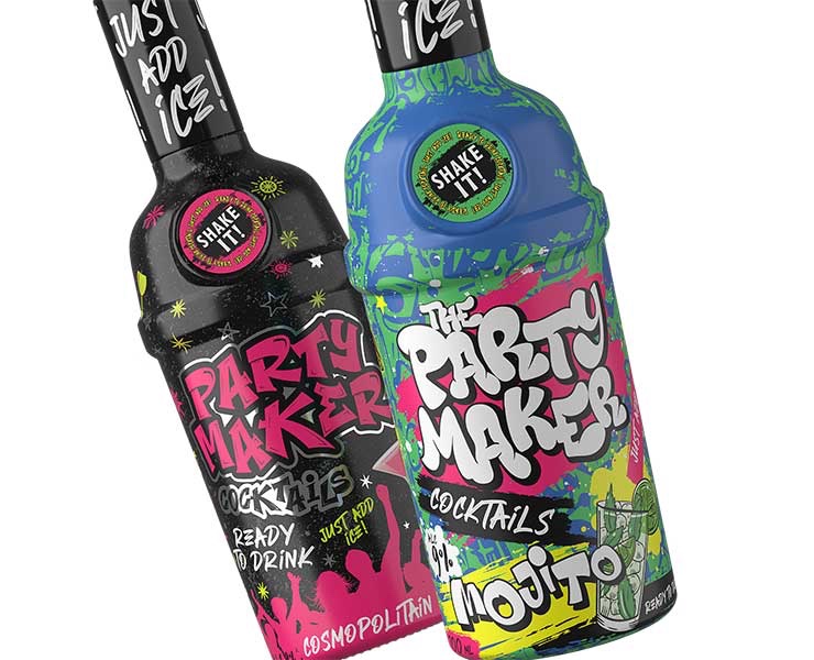 Party Maker — Брендинг, Промдизайн на Dprofile