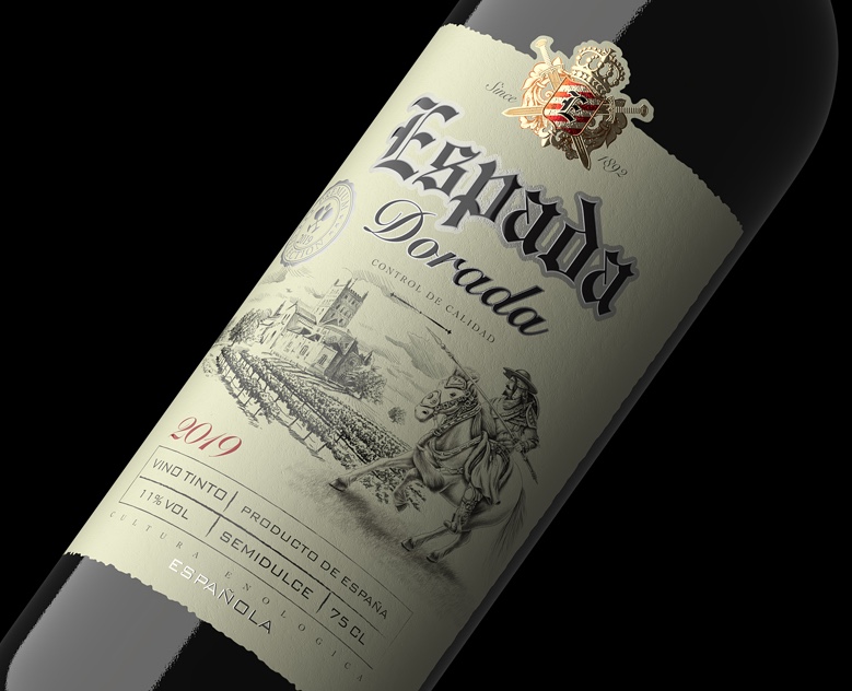 Испанское вино Espada Dorada — Брендинг, Промдизайн на Dprofile