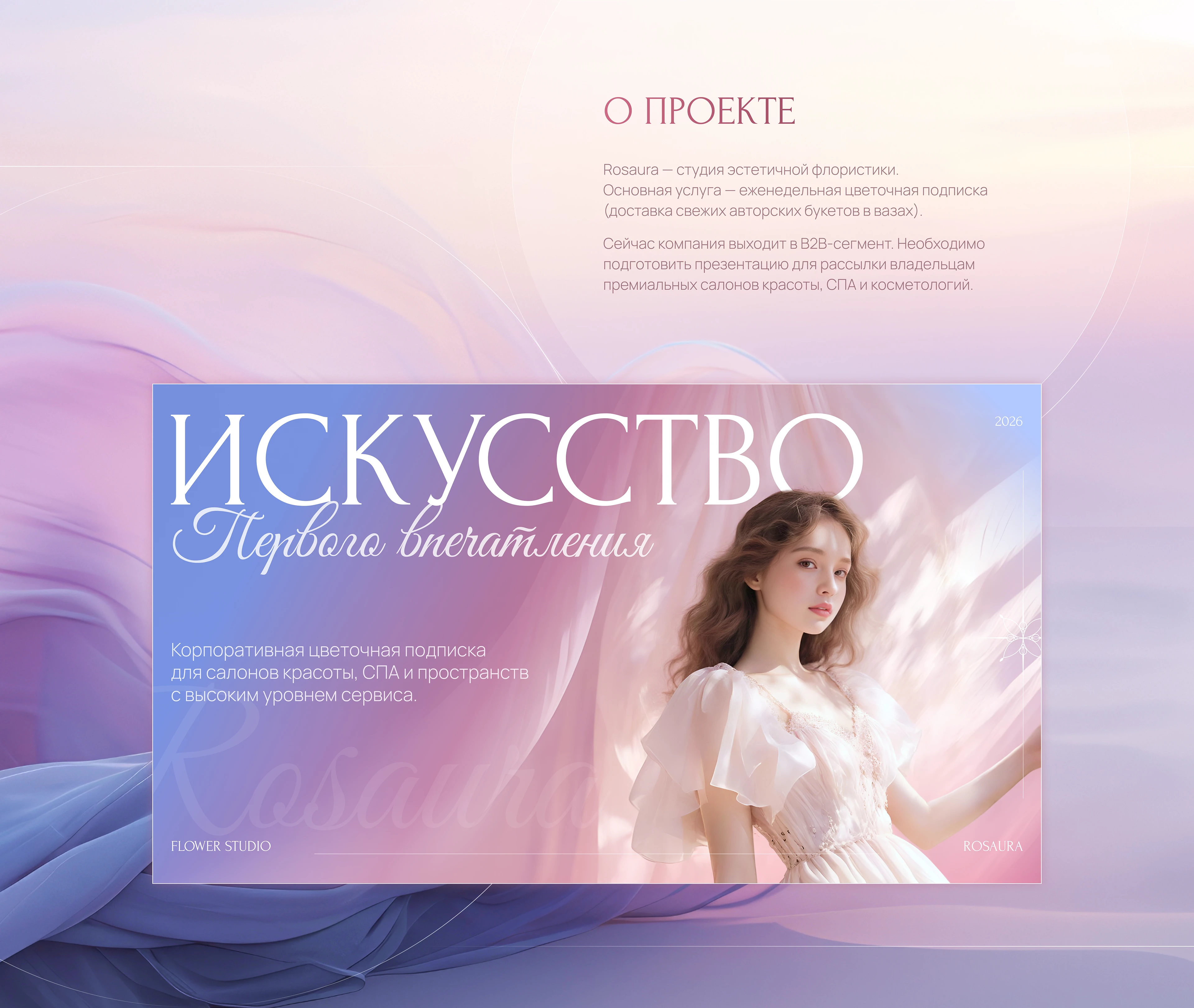 ROSAURA. Презентация для бренда. — Изображение №2 — Брендинг, Маркетинг на Dprofile