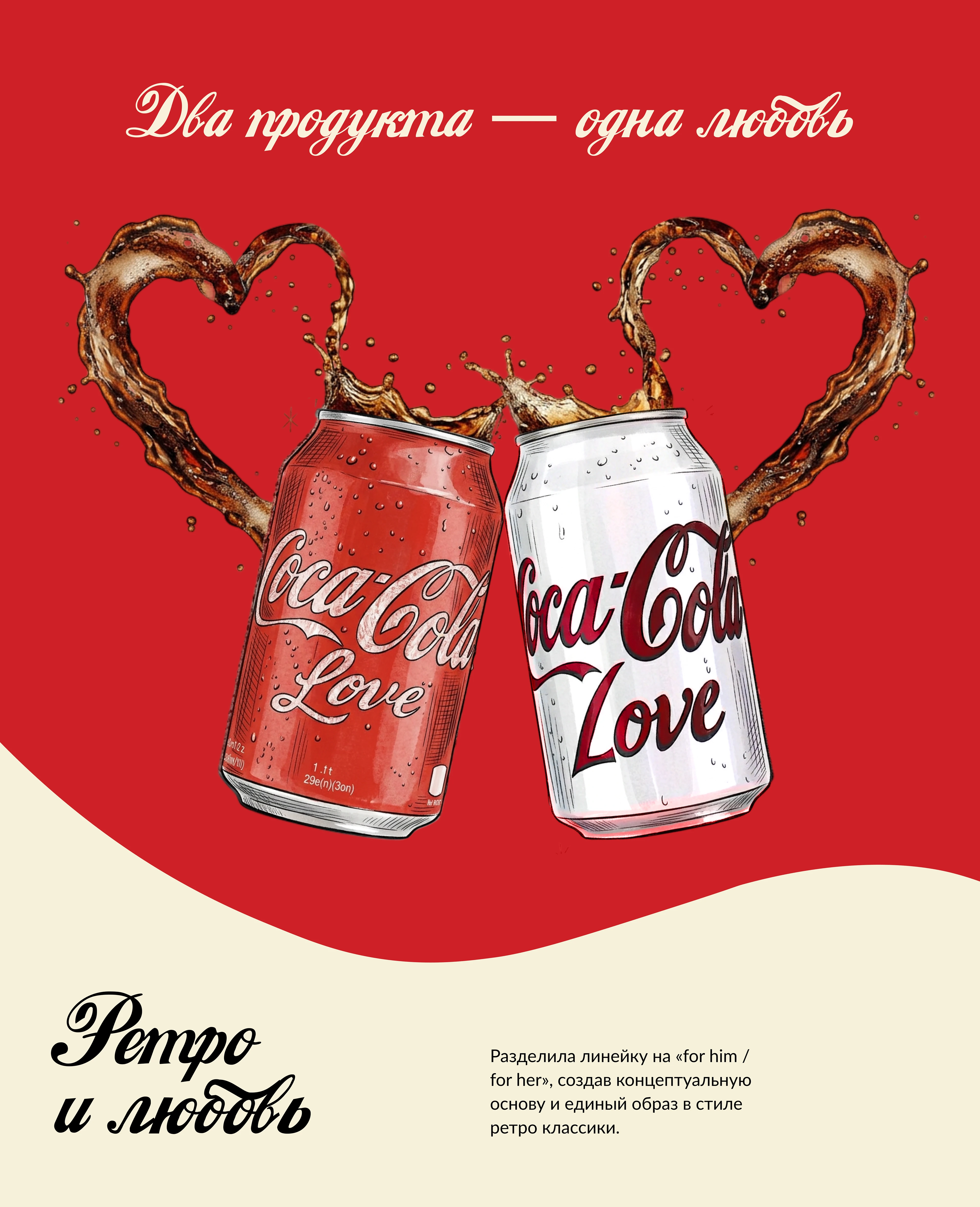 Coca-cola LOVE creative project — Изображение №5 — Нейро на Dprofile