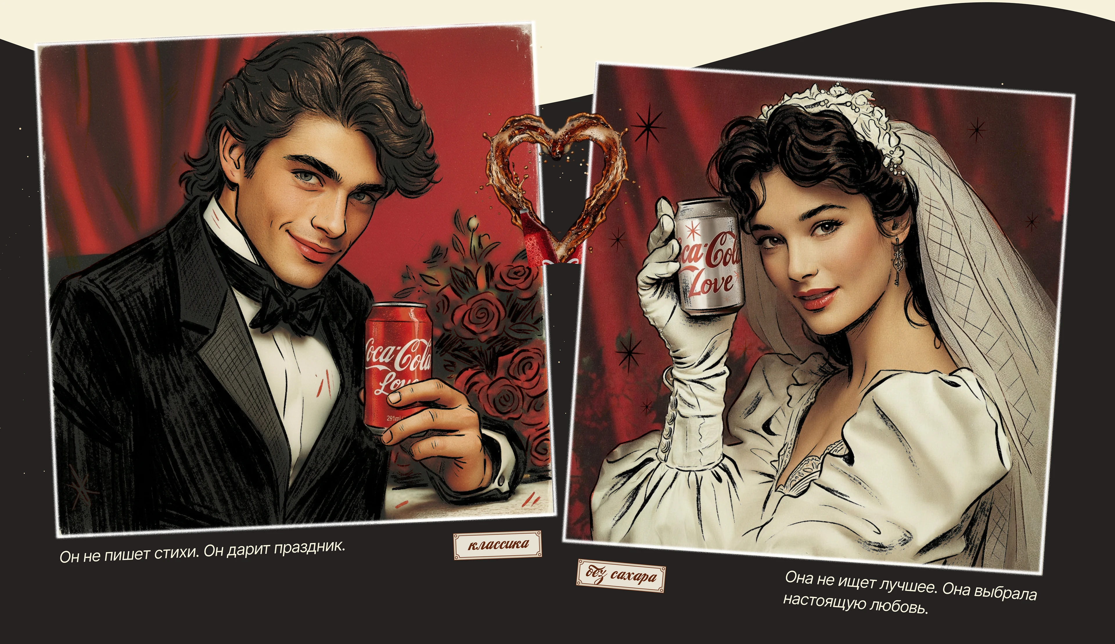 Coca-cola LOVE creative project — Изображение №6 — Нейро на Dprofile
