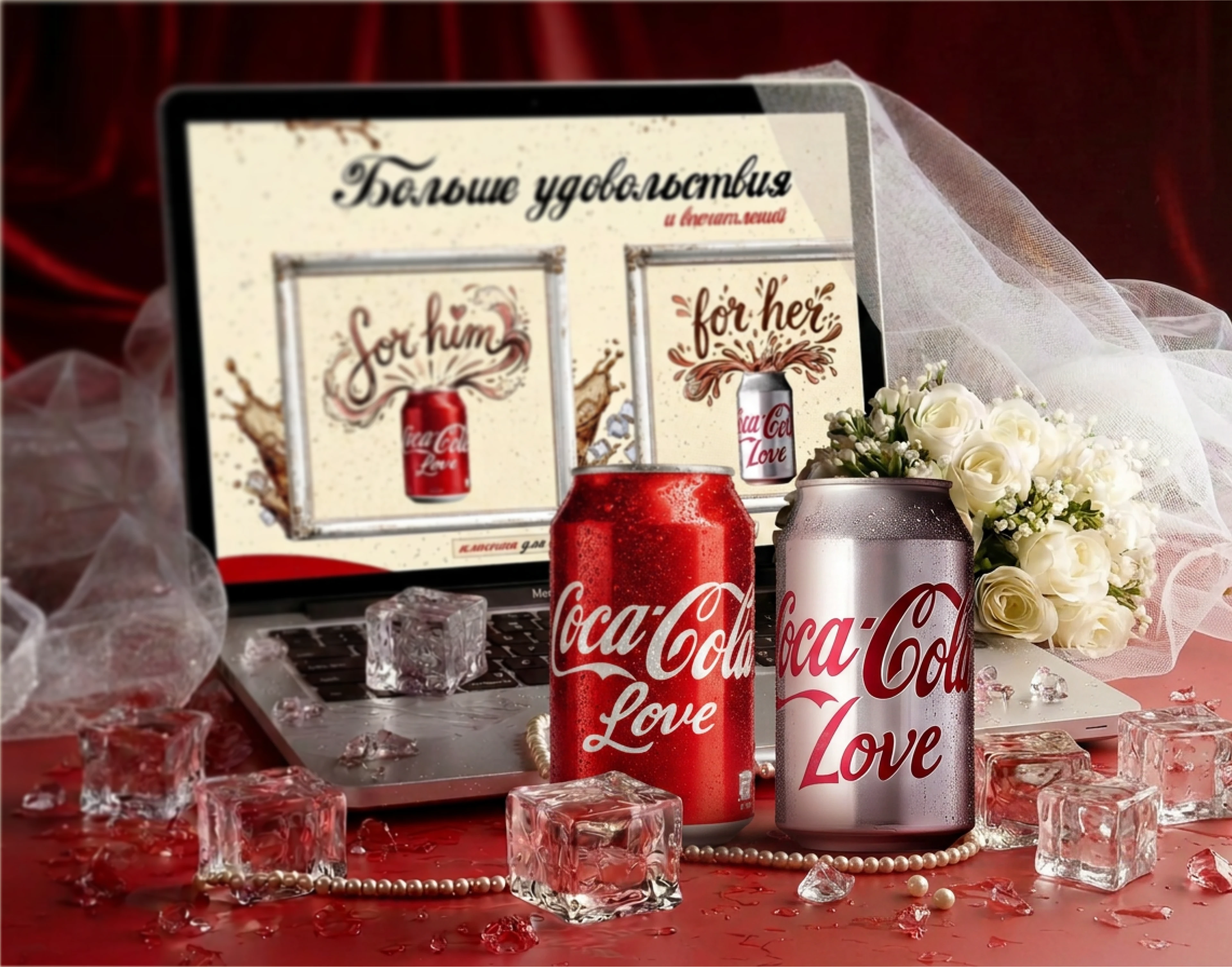 Coca-cola LOVE creative project — Изображение №3 — Нейро на Dprofile