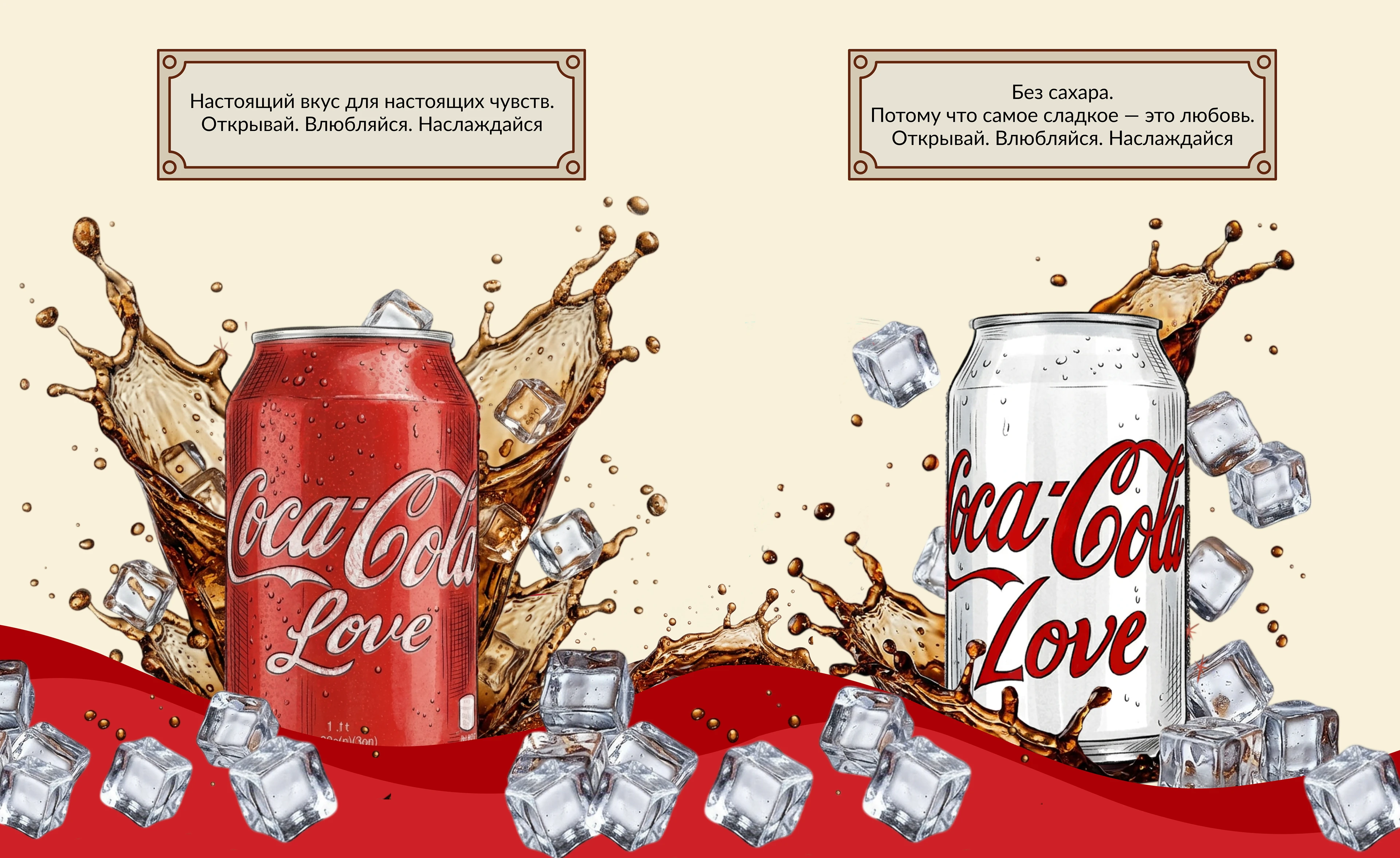 Coca-cola LOVE creative project — Изображение №9 — Нейро на Dprofile