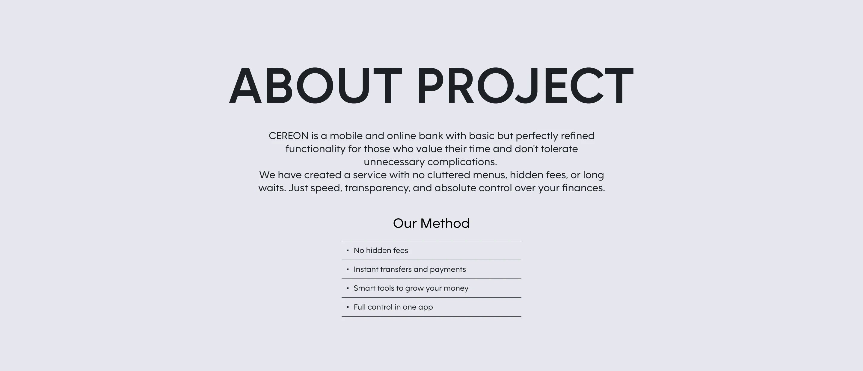 CEREON Mobile Banking App UX/UI Design — Изображение №2 — Интерфейсы на Dprofile
