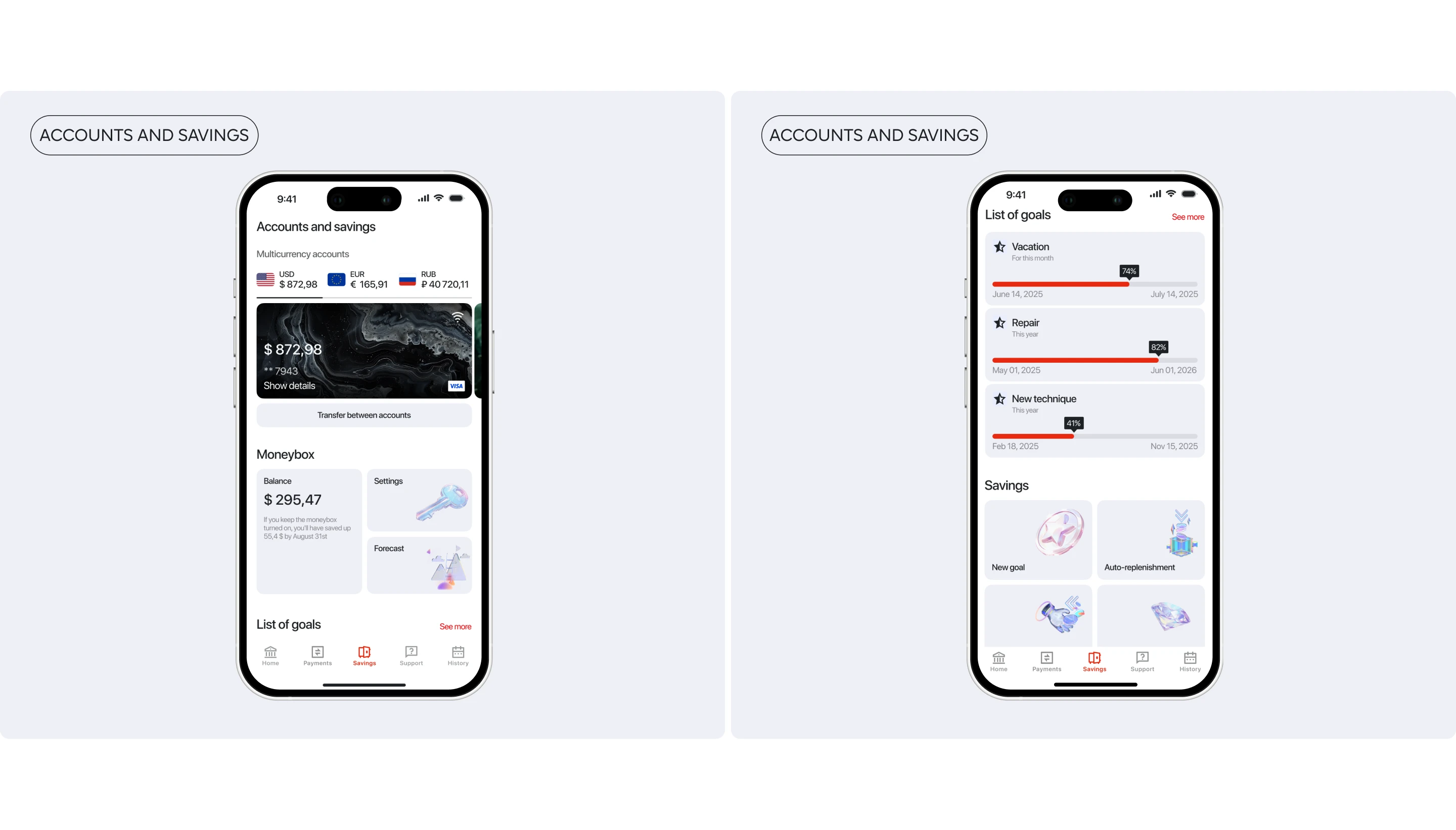 CEREON Mobile Banking App UX/UI Design — Изображение №14 — Интерфейсы на Dprofile