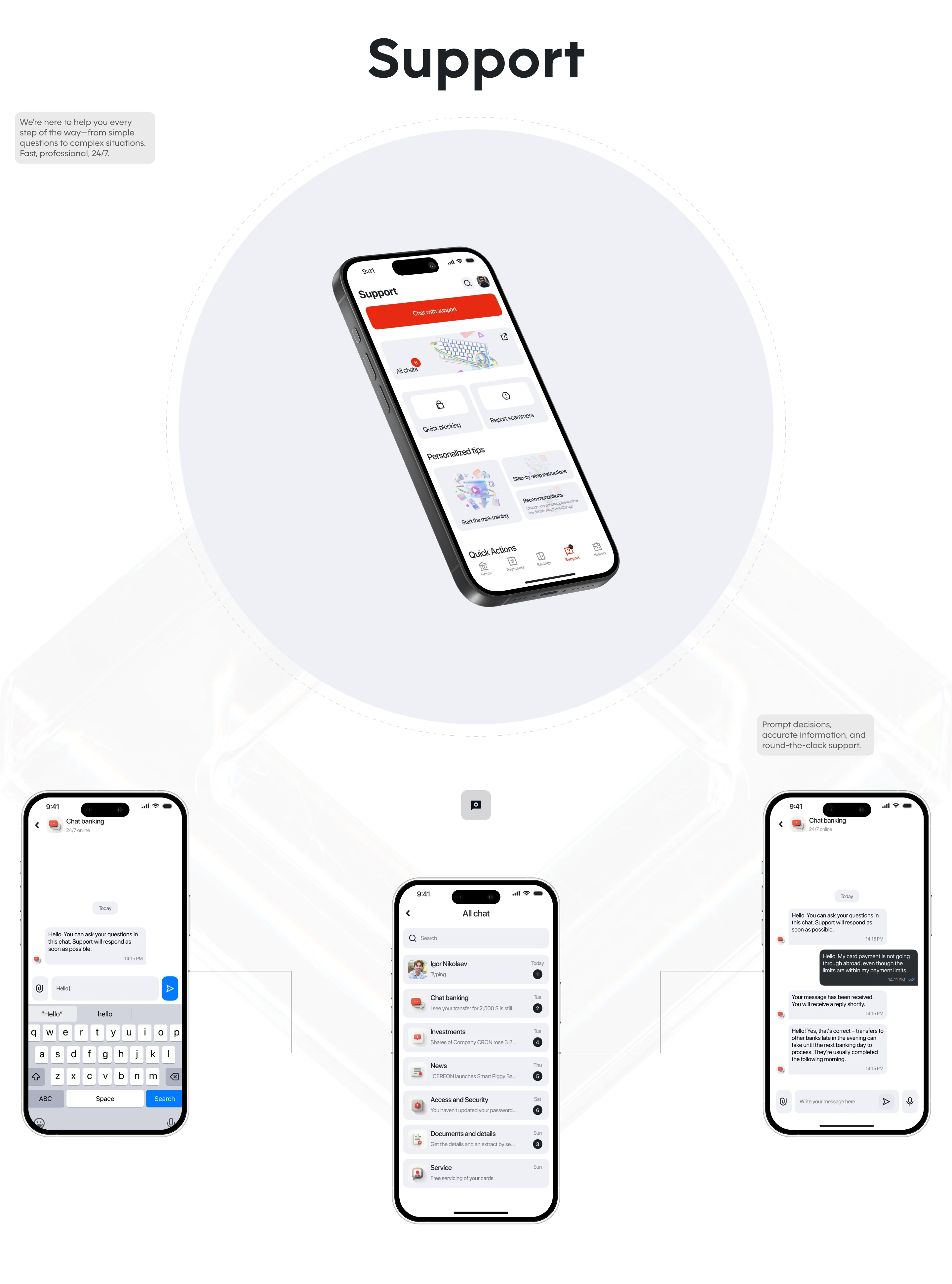 CEREON Mobile Banking App UX/UI Design — Изображение №19 — Интерфейсы на Dprofile