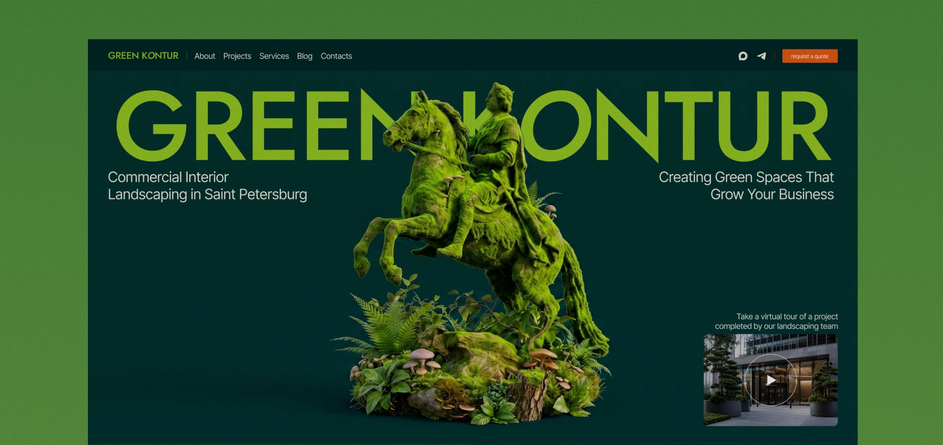 Green Kontur UX/UI — Изображение №2 — Интерфейсы на Dprofile