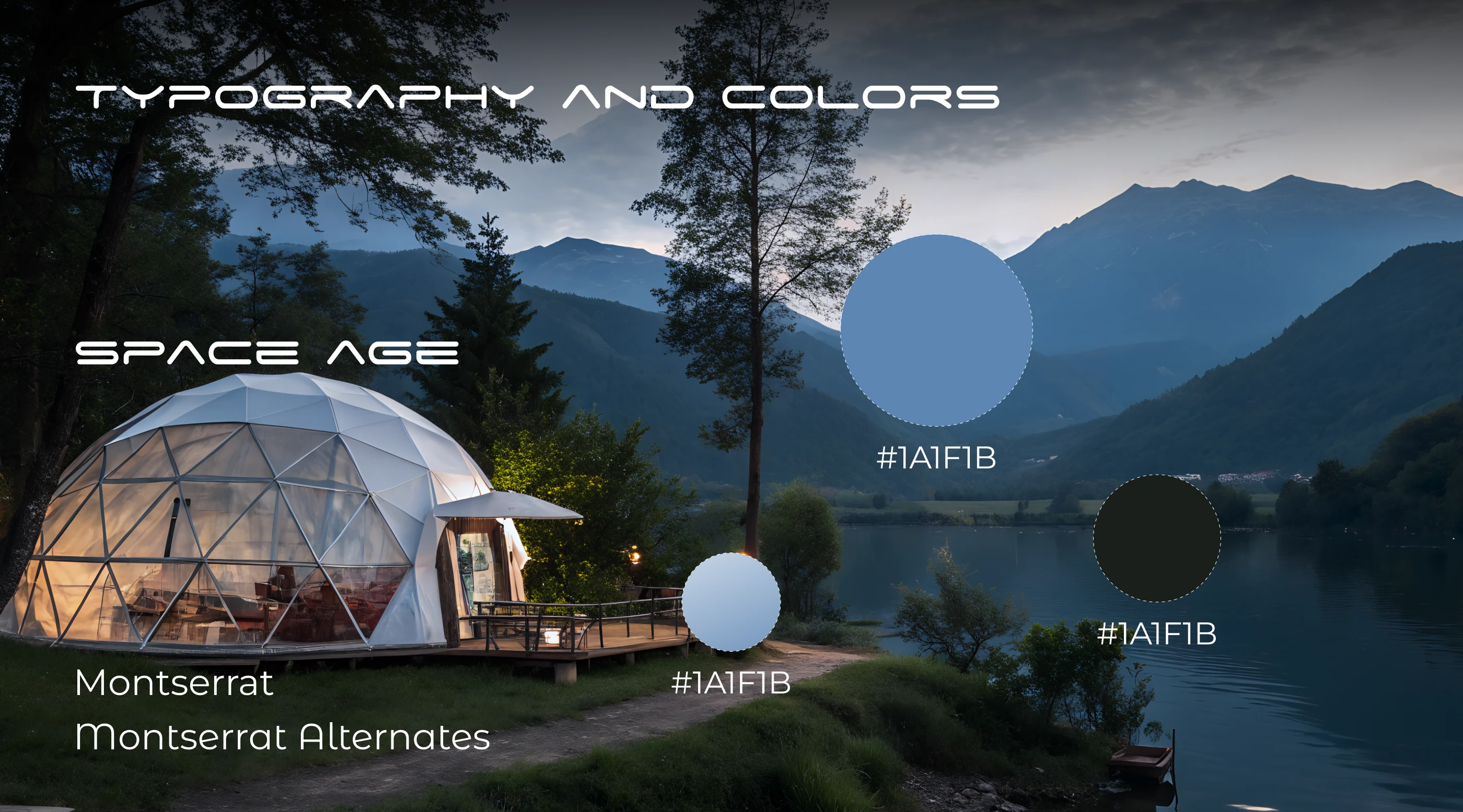 Landing page for a recreation center | Glamping — Изображение №3 — Интерфейсы, Брендинг на Dprofile