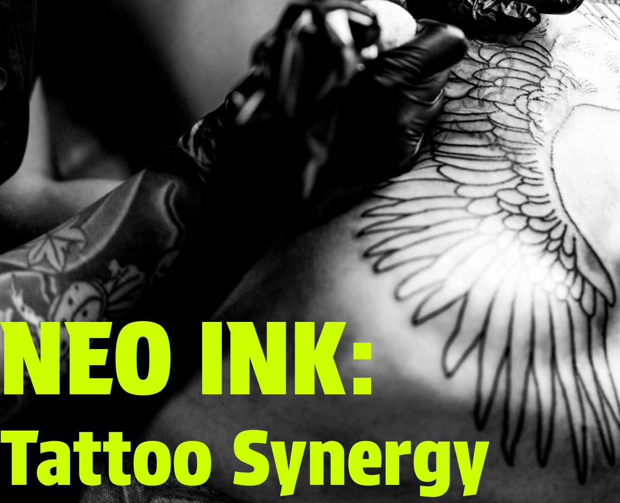 NEO INK: Tattoo Synergy | Branding & Web Design. — Интерфейсы, Анимация на Dprofile