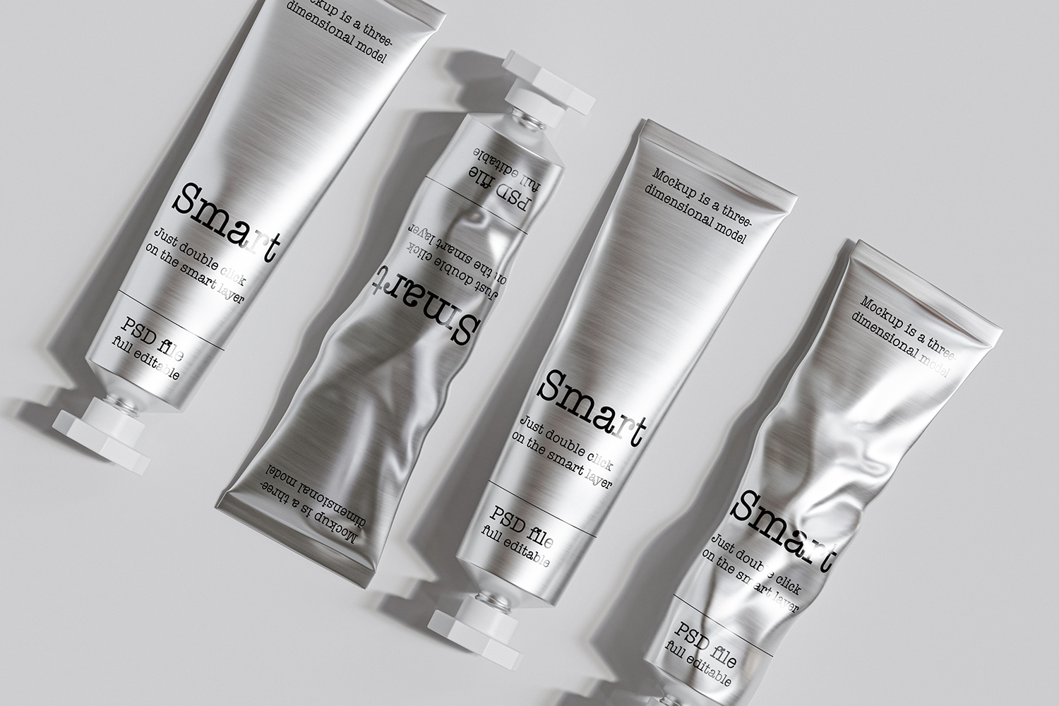 Aluminum Tube Mockup Set — Изображение №10 — Брендинг, 3D на Dprofile