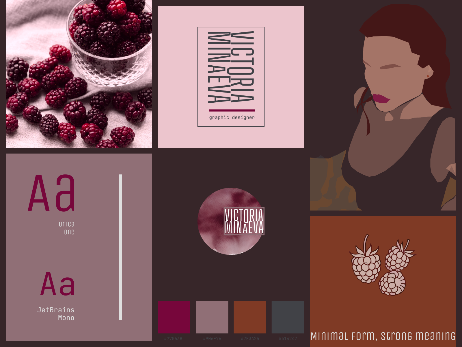 brandbook for Graphic designer — Изображение №1 — Брендинг, Графика на Dprofile