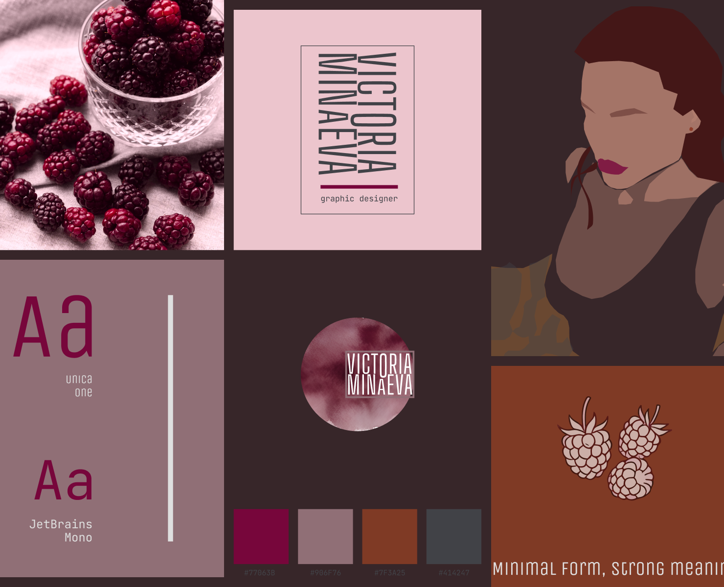 brandbook for Graphic designer — Брендинг, Графика на Dprofile