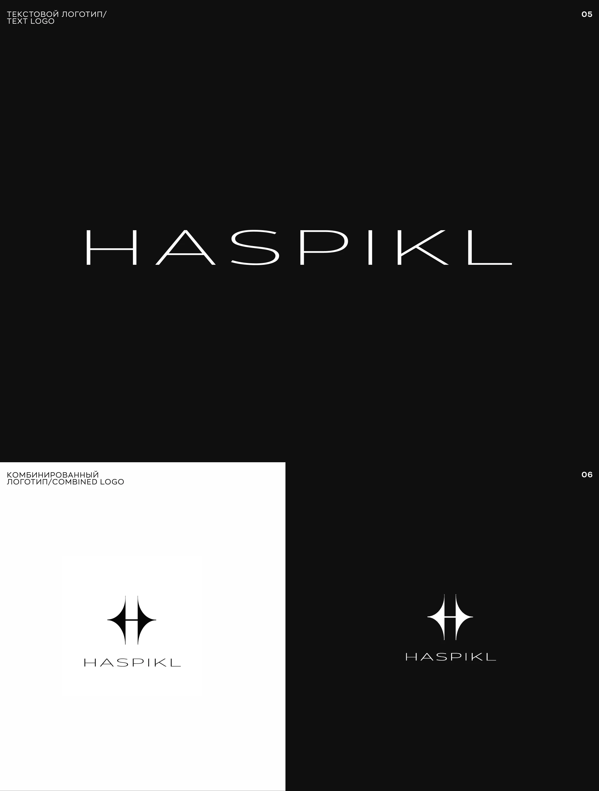 HASPIKL LOGO / visual identity — Изображение №4 — Брендинг, Графика на Dprofile