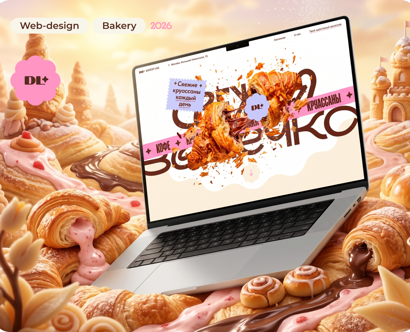 Landing page | Web design | Лендинг перкани Desert Lab — Интерфейсы на Dprofile