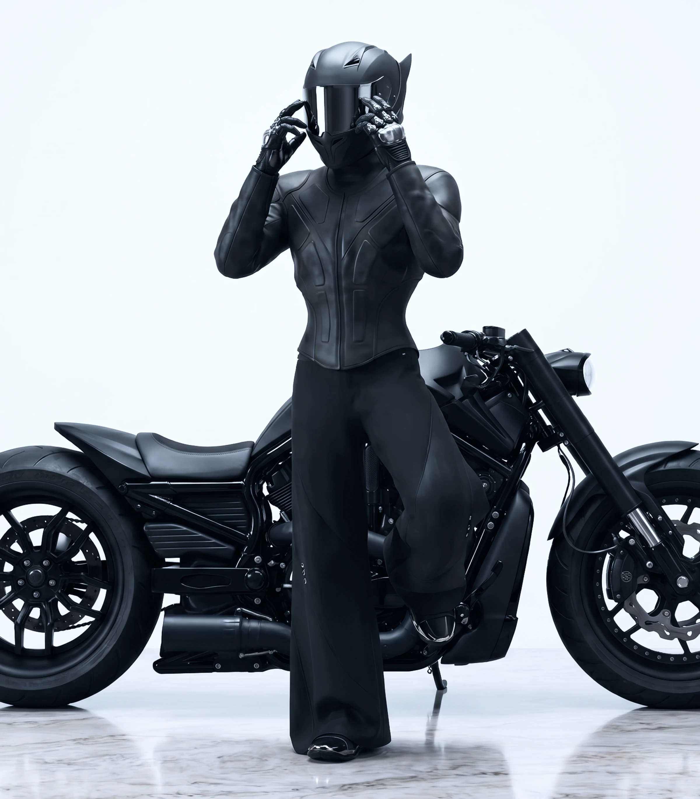 AI MOTO HELMET PHOTO SHOOT [PRODUCT] — Изображение №5 — Промдизайн, Нейро на Dprofile