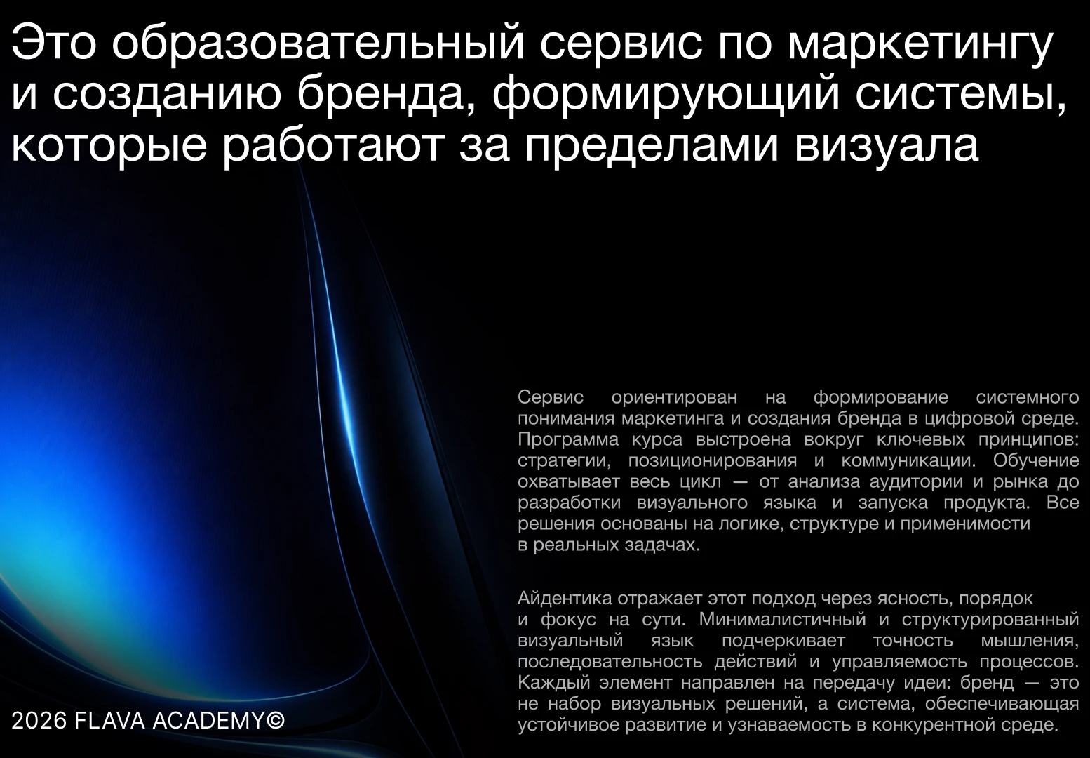 FLAVA ACADEMY BRAND DESIGN — Изображение №2 — Брендинг, Маркетинг на Dprofile