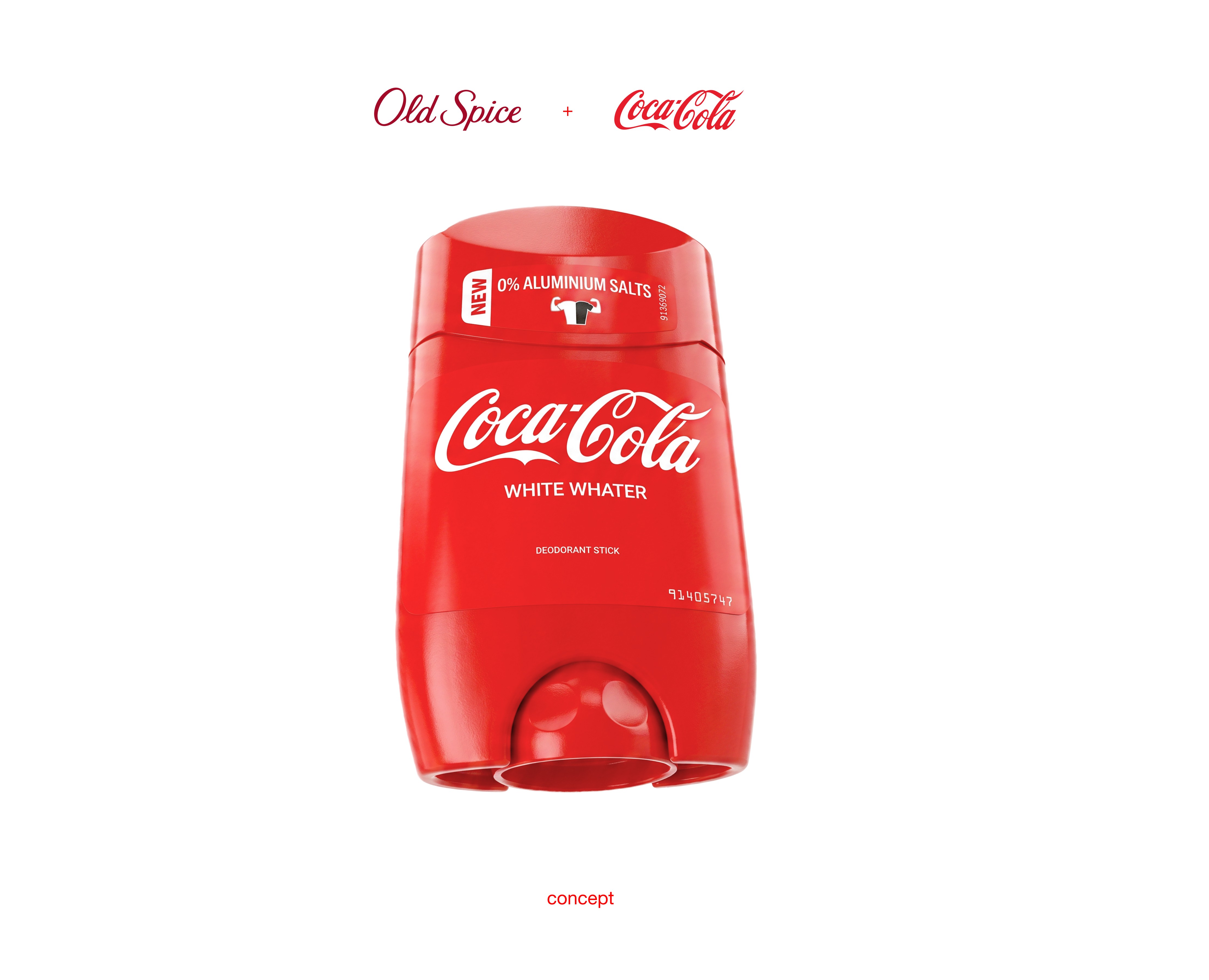 COCA COLA + OLD SPICE [AI RENDER CONCEPT] на Dprofile