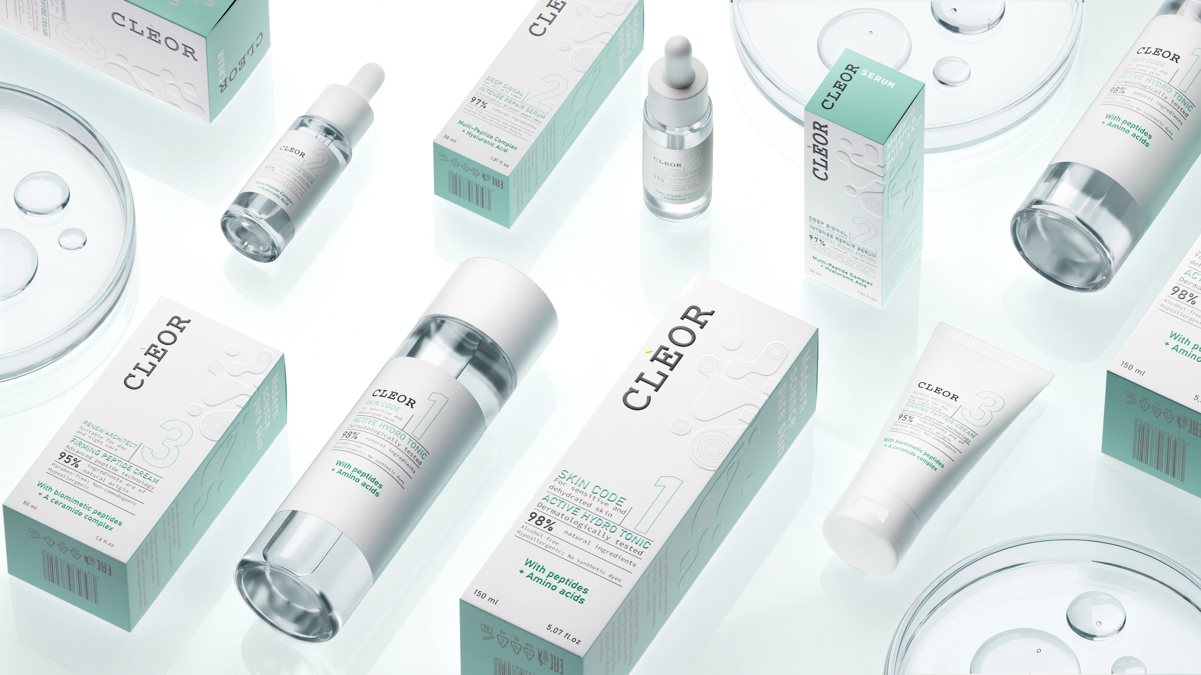 Cleor сosmetics (packaging design) — Изображение №11 — Интерфейсы, Брендинг на Dprofile