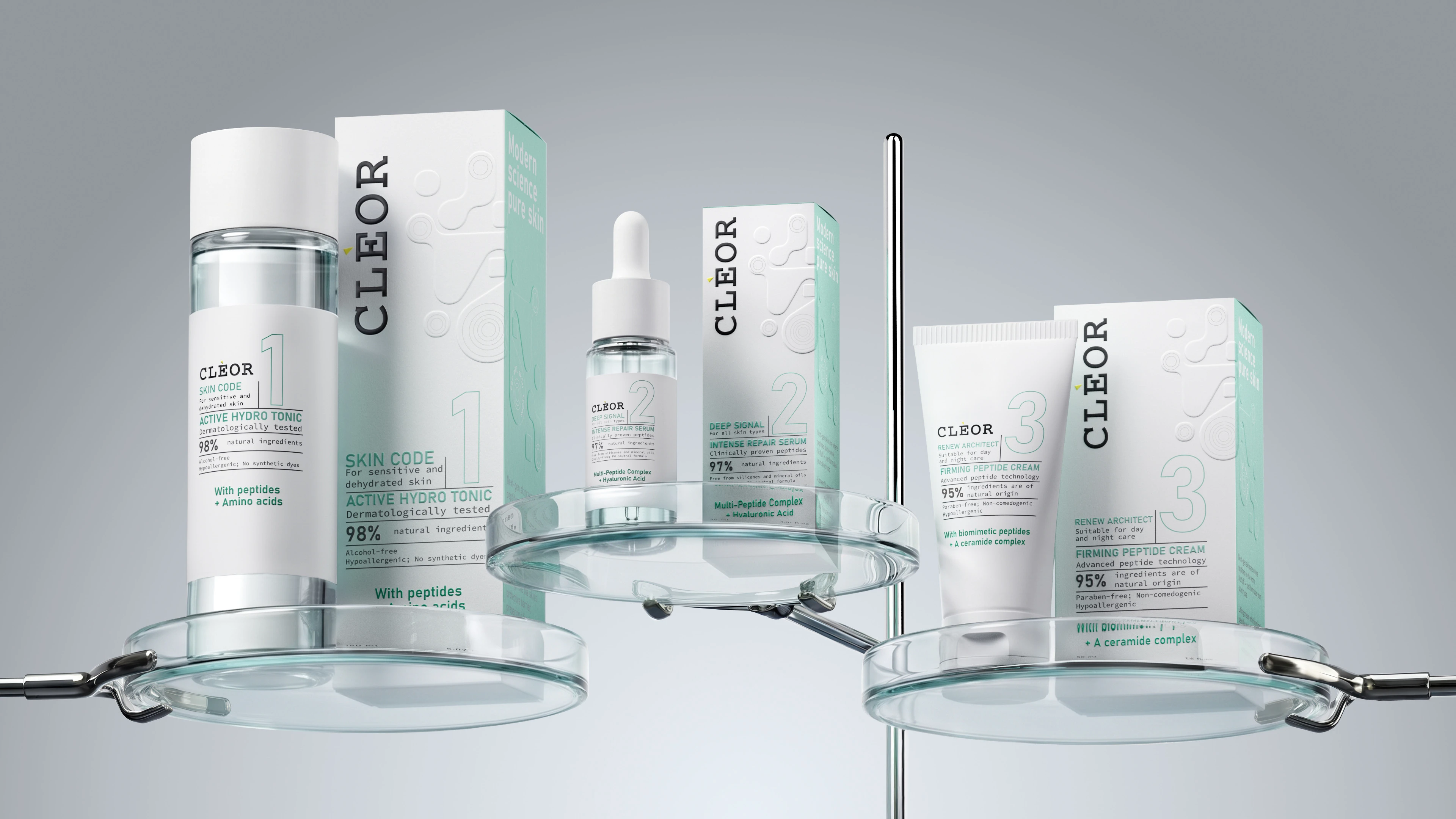 Cleor сosmetics (packaging design) — Изображение №1 — Интерфейсы, Брендинг на Dprofile