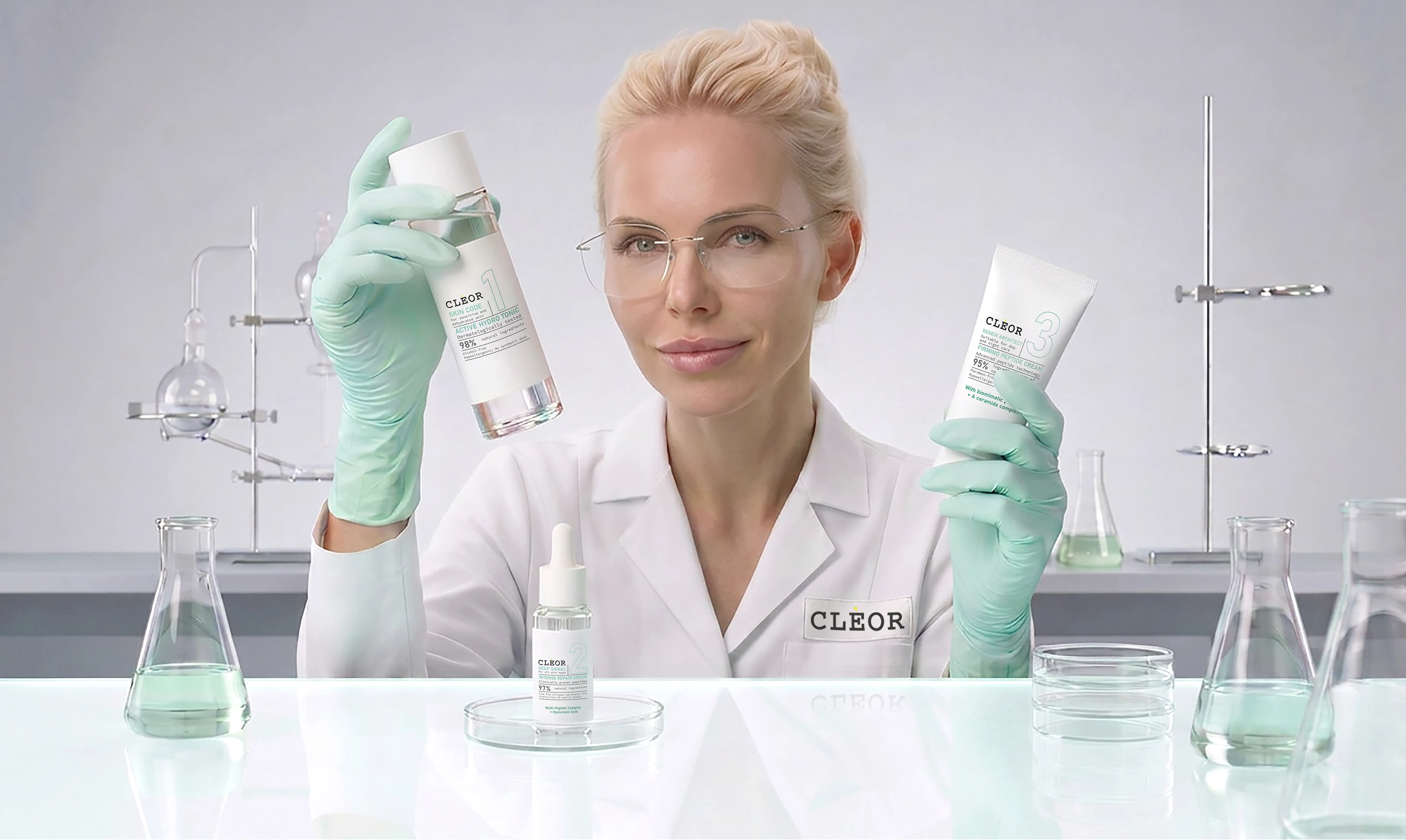 Cleor сosmetics (packaging design) — Изображение №9 — Интерфейсы, Брендинг на Dprofile