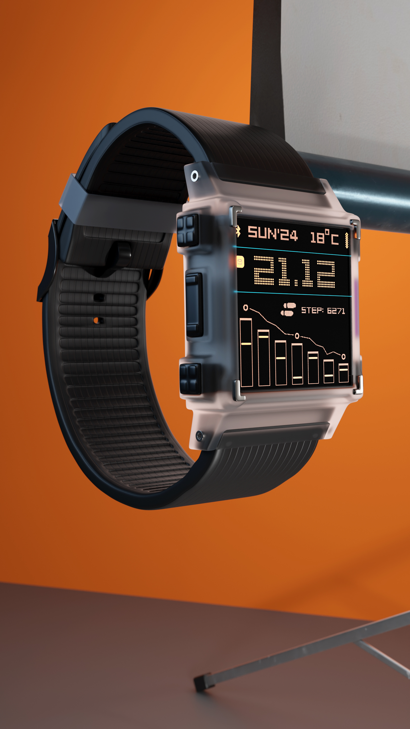Concept Project: Smartwatch — Изображение №6 — 3D, Промдизайн на Dprofile