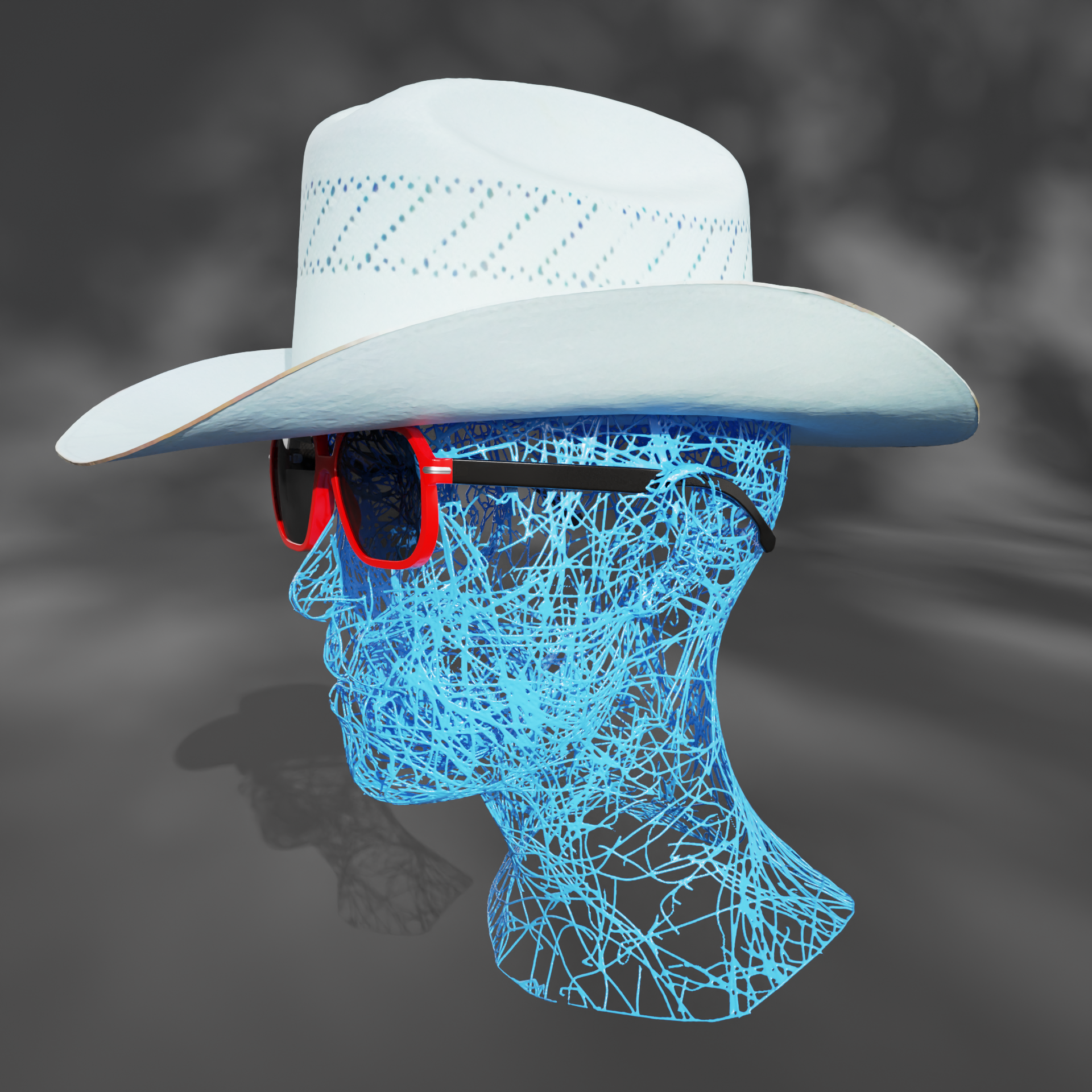 Wire Mannequin | Headwear & Eyewear — Изображение №10 — 3D, Анимация на Dprofile