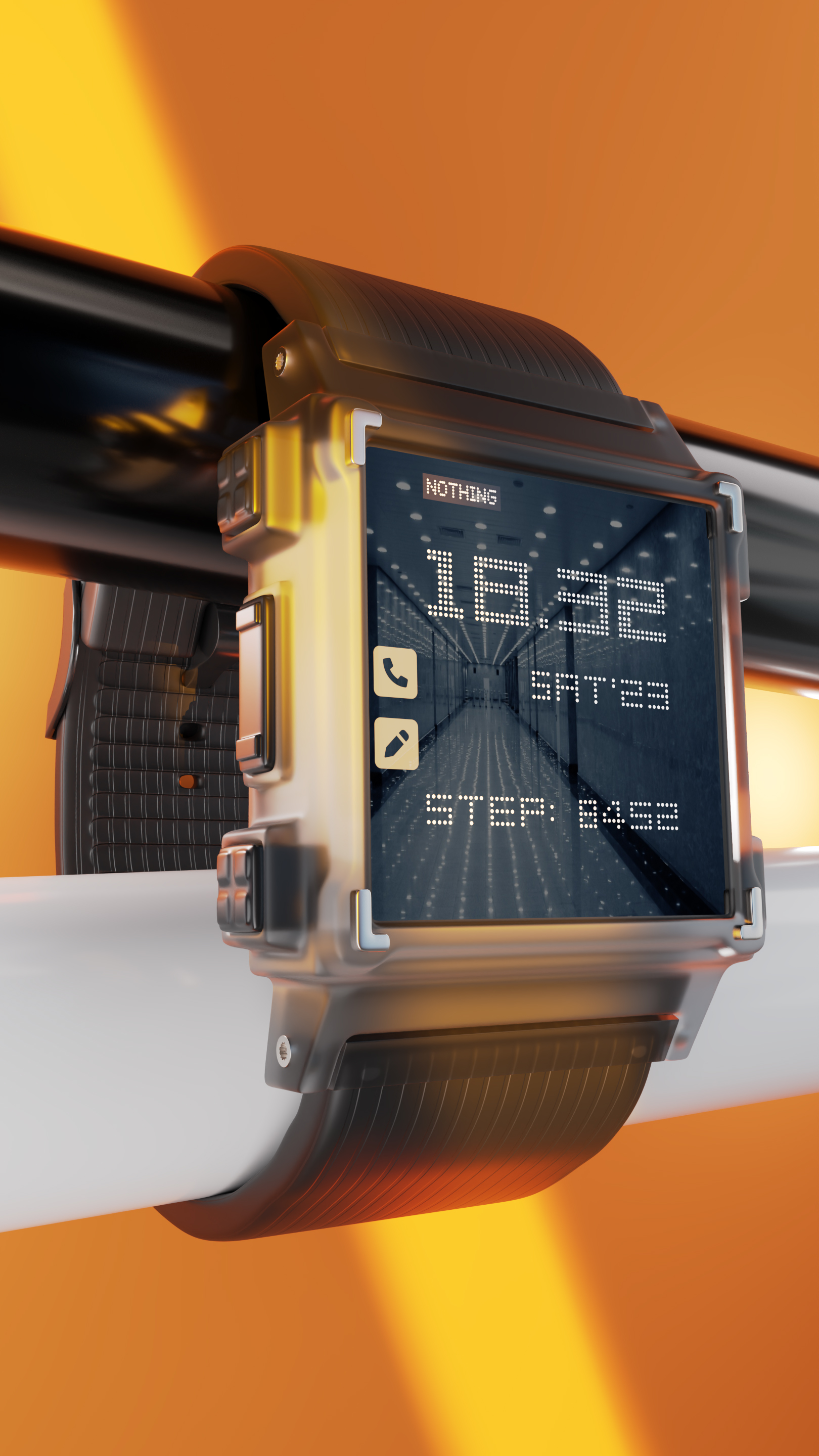 Concept Project: Smartwatch — Изображение №1 — 3D, Промдизайн на Dprofile