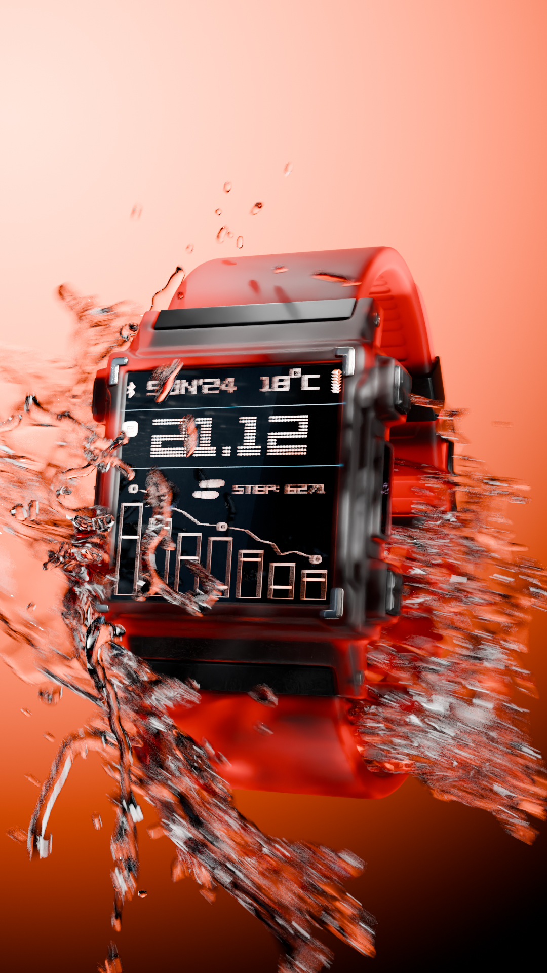 Concept Project: Smartwatch — Изображение №1 — 3D, Промдизайн на Dprofile