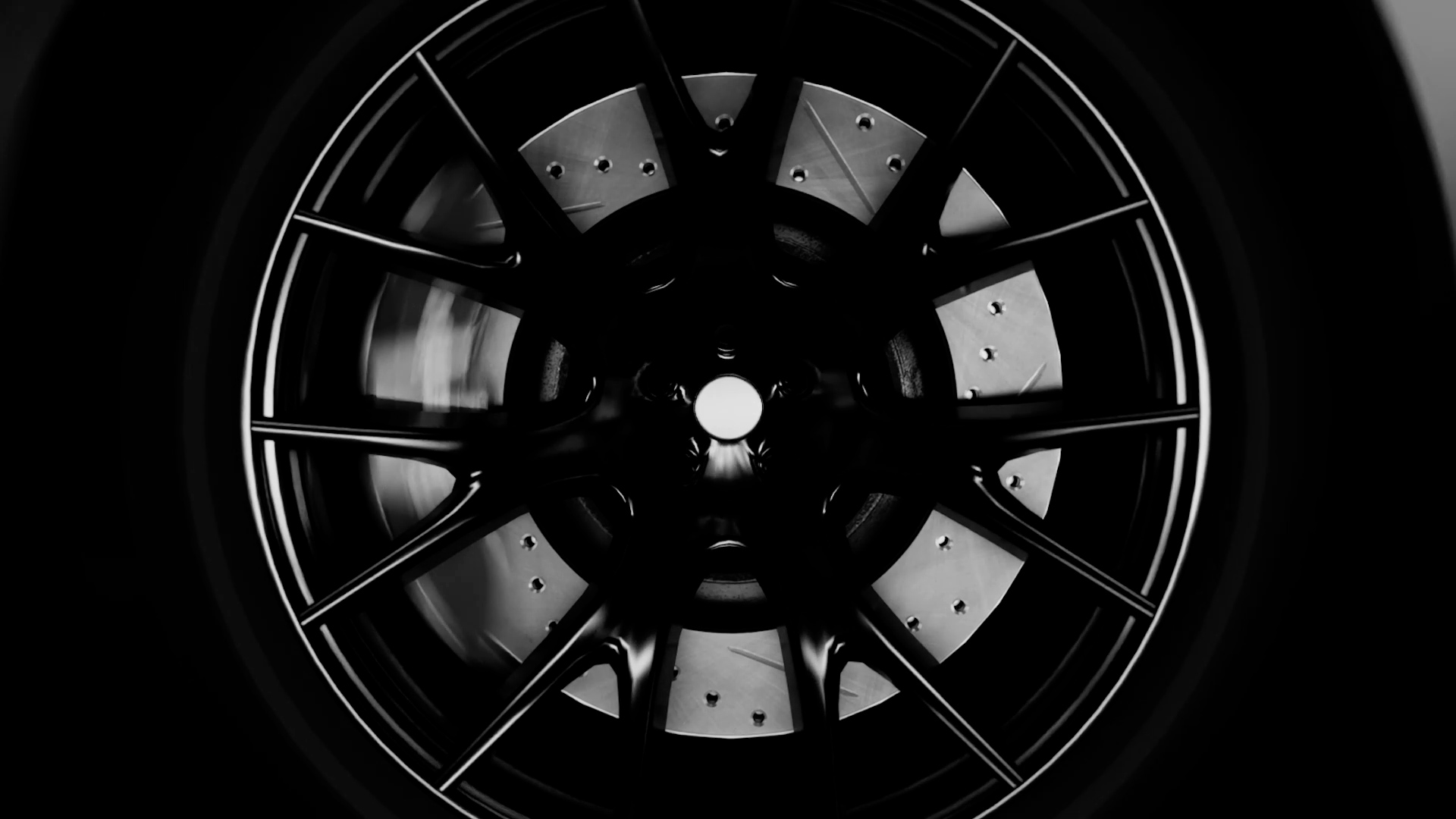 DODGE CHALLENGER. BLACK AND WHITE. — Изображение №8 — 3D, Анимация на Dprofile