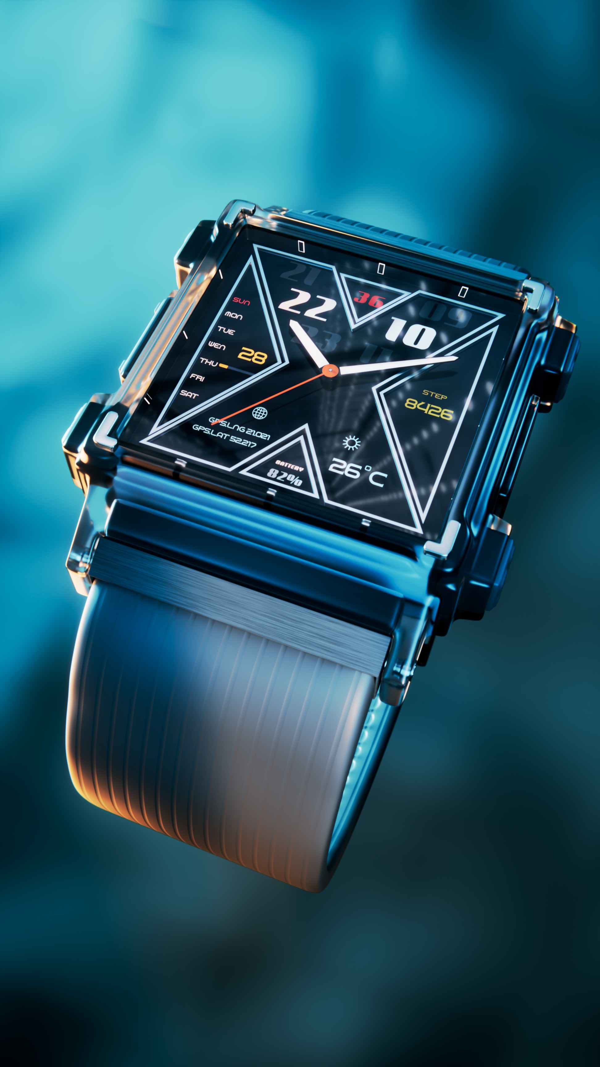 Concept Project: Smartwatch — Изображение №8 — 3D, Промдизайн на Dprofile
