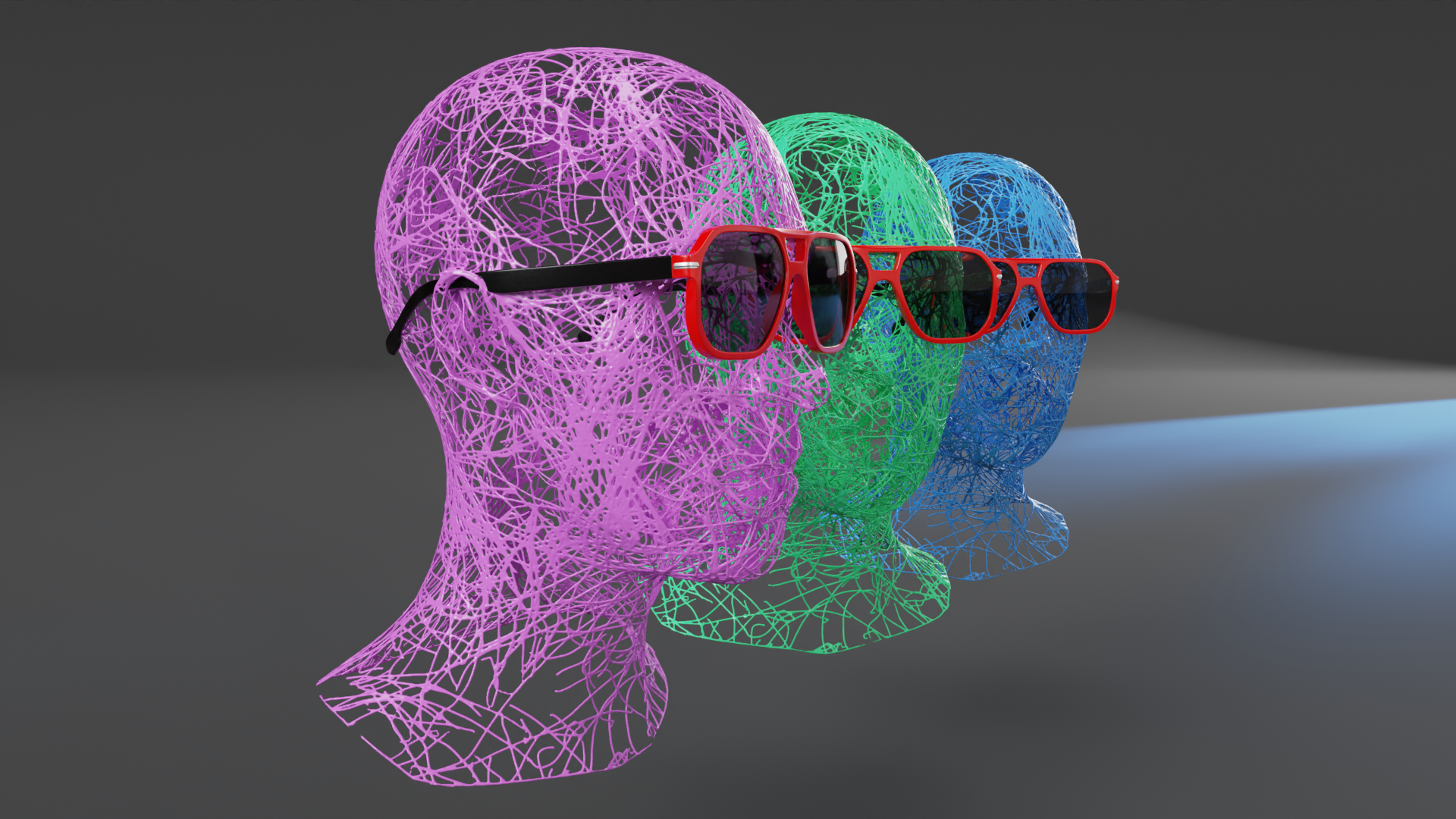 Wire Mannequin | Headwear & Eyewear — Изображение №5 — 3D, Анимация на Dprofile