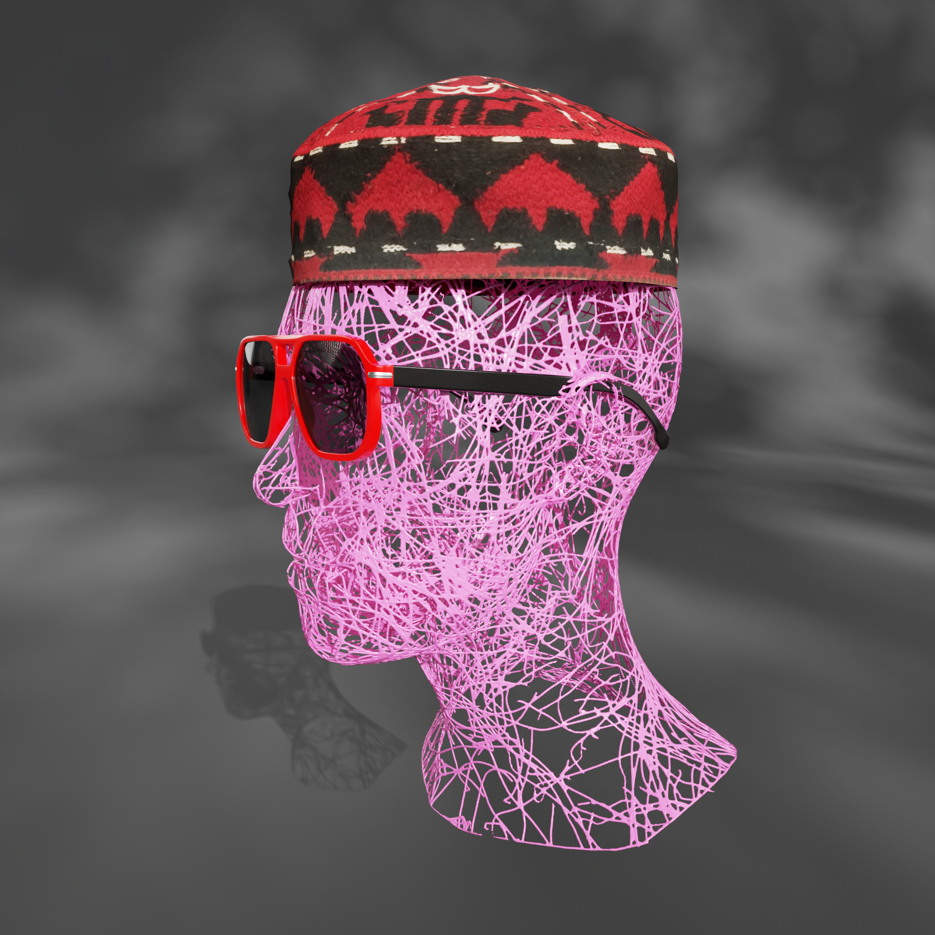 Wire Mannequin | Headwear & Eyewear — Изображение №15 — 3D, Анимация на Dprofile