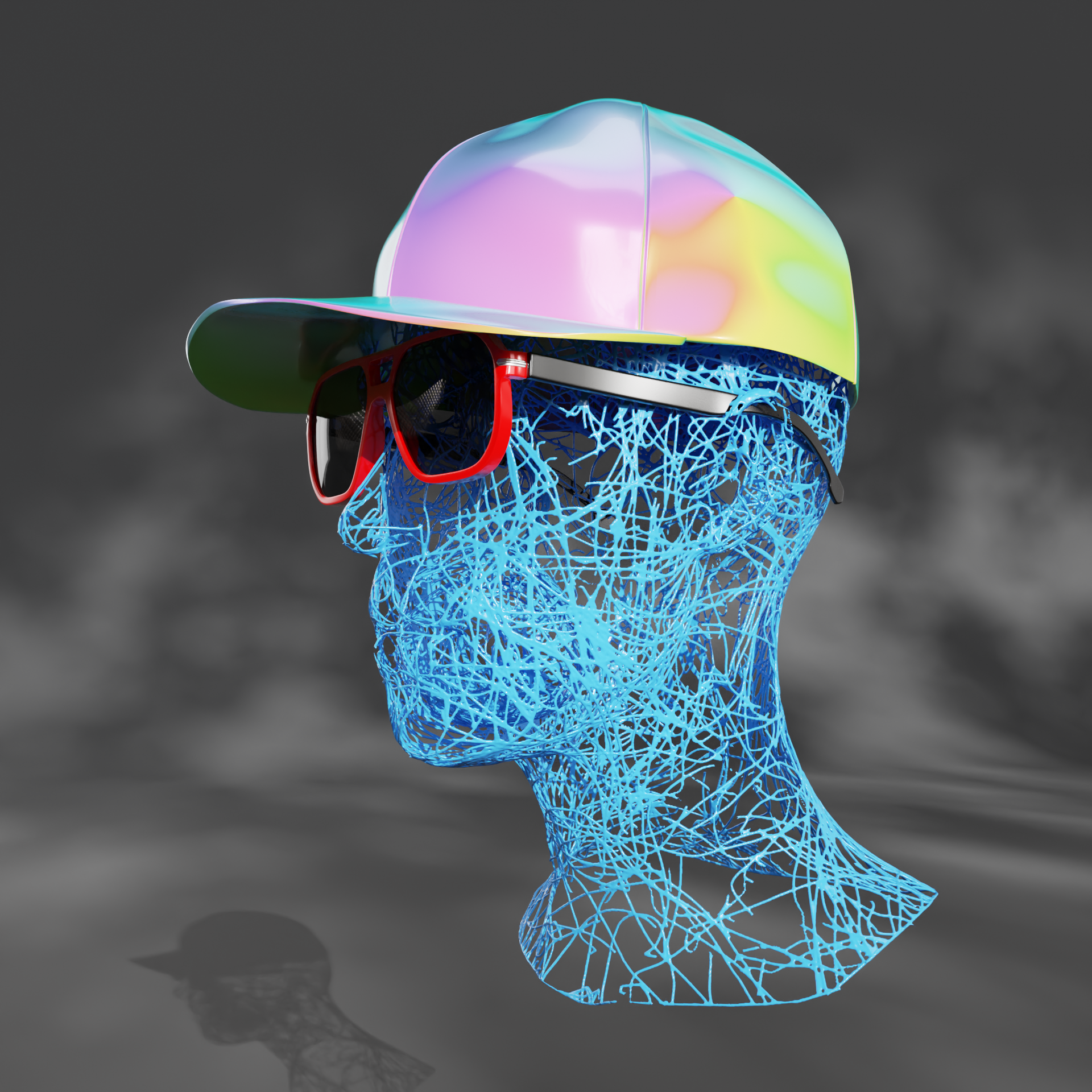 Wire Mannequin | Headwear & Eyewear — Изображение №24 — 3D, Анимация на Dprofile