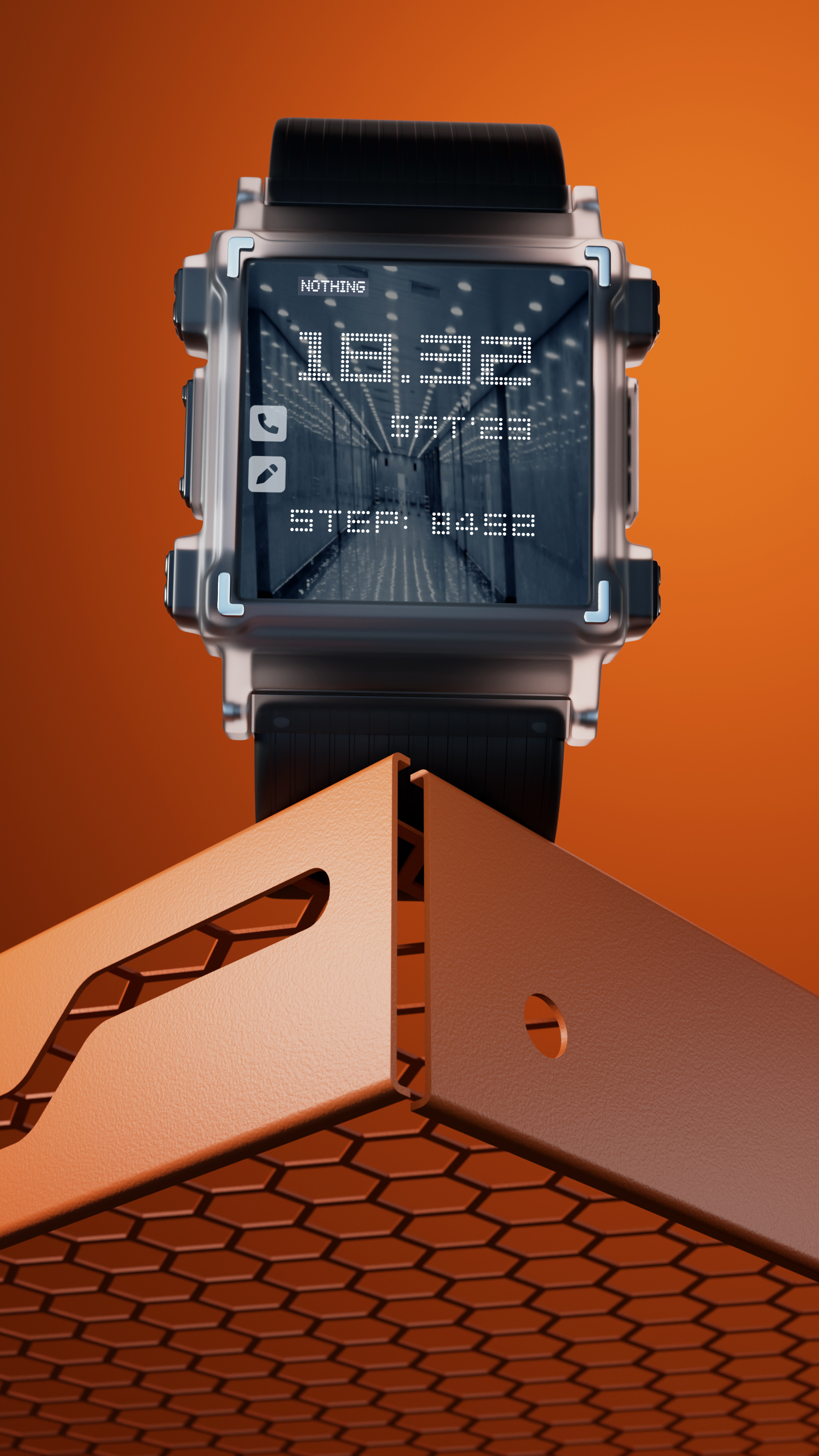Concept Project: Smartwatch — Изображение №3 — 3D, Промдизайн на Dprofile