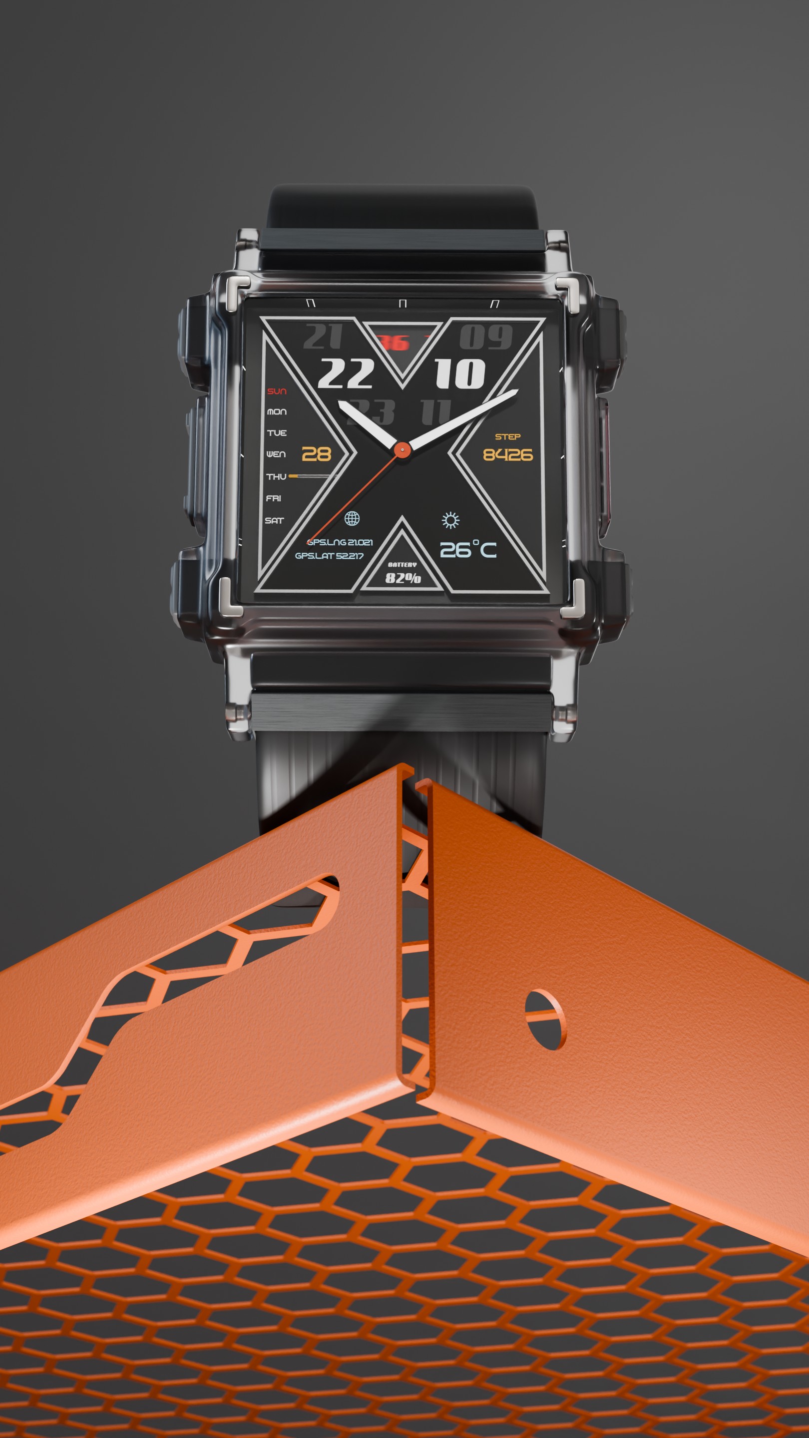 Concept Project: Smartwatch — Изображение №9 — 3D, Промдизайн на Dprofile