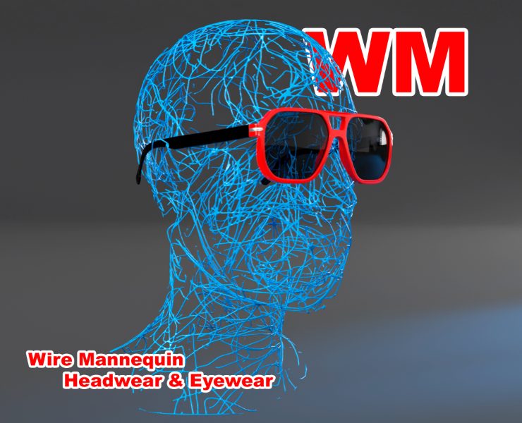 Wire Mannequin | Headwear & Eyewear — 3D, Промдизайн на Dprofile