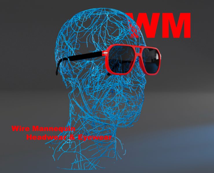 Wire Mannequin | Headwear & Eyewear — 3D, Анимация на Dprofile