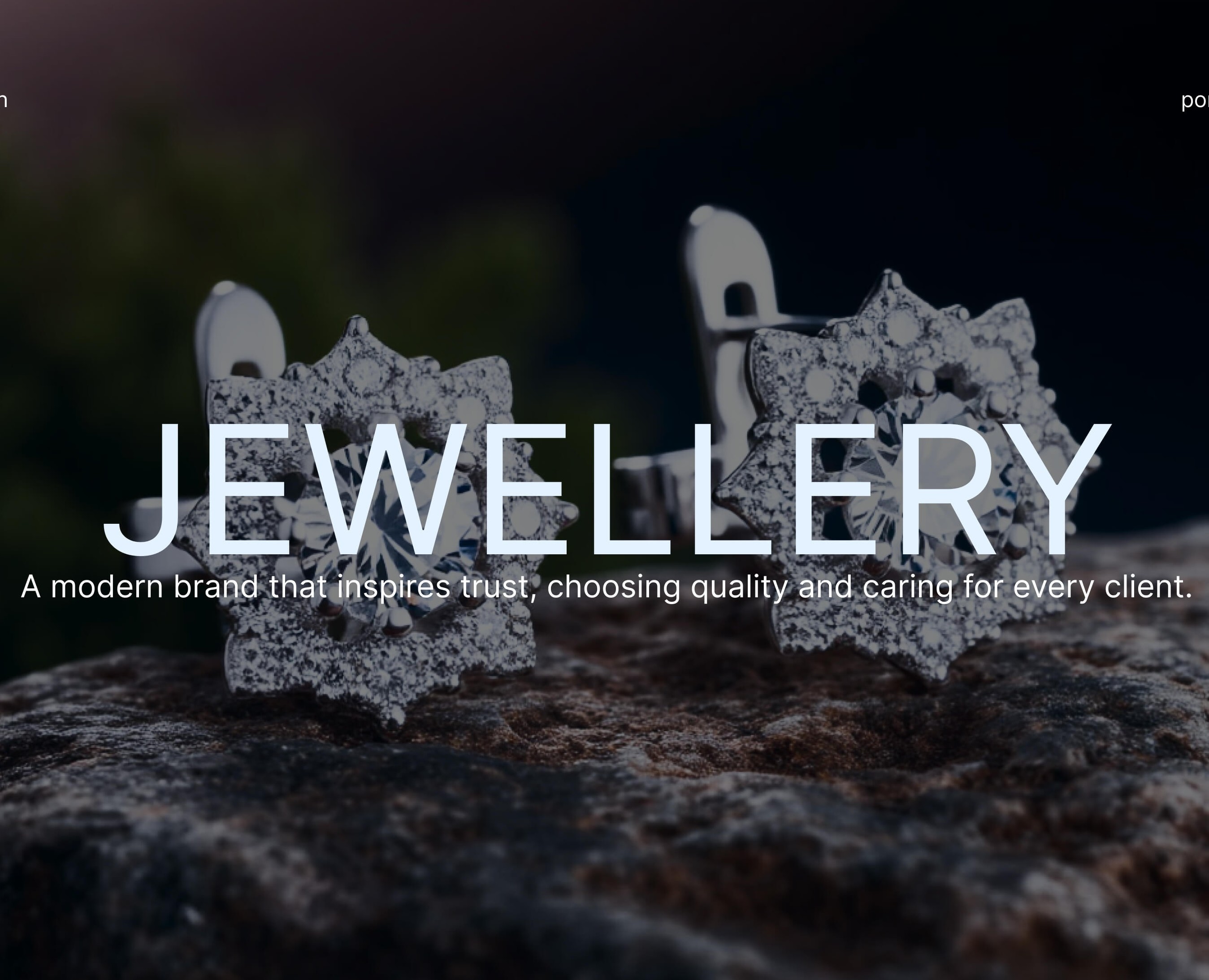 JEWELLERY|website for a store на Dprofile