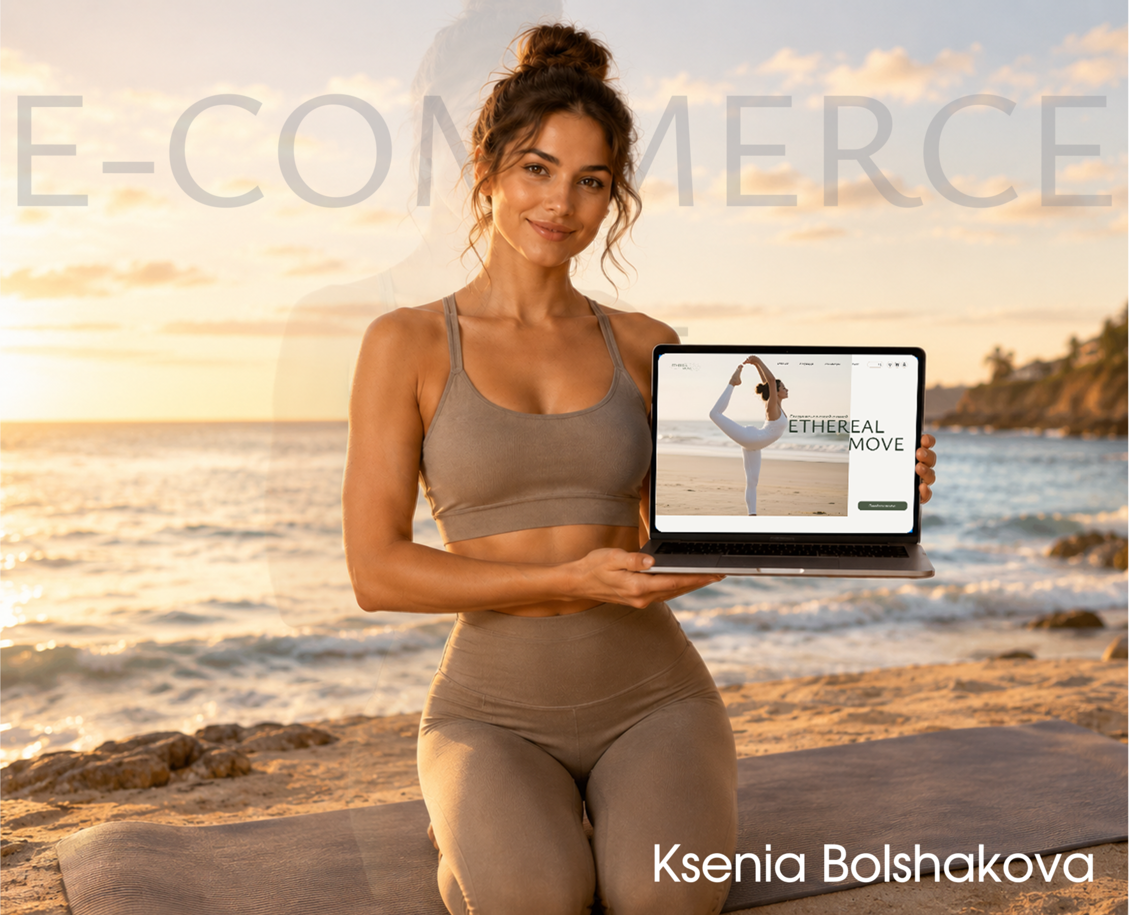 Сайт интернет магазина одежды для йоги на Dprofile