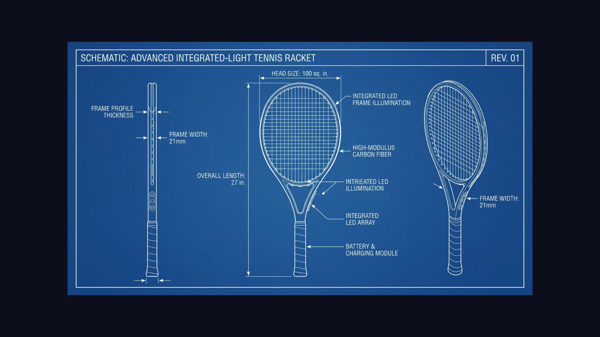 FORCE SABER / Concept Tennis Rackets — Изображение №4 — Промдизайн, Нейро на Dprofile