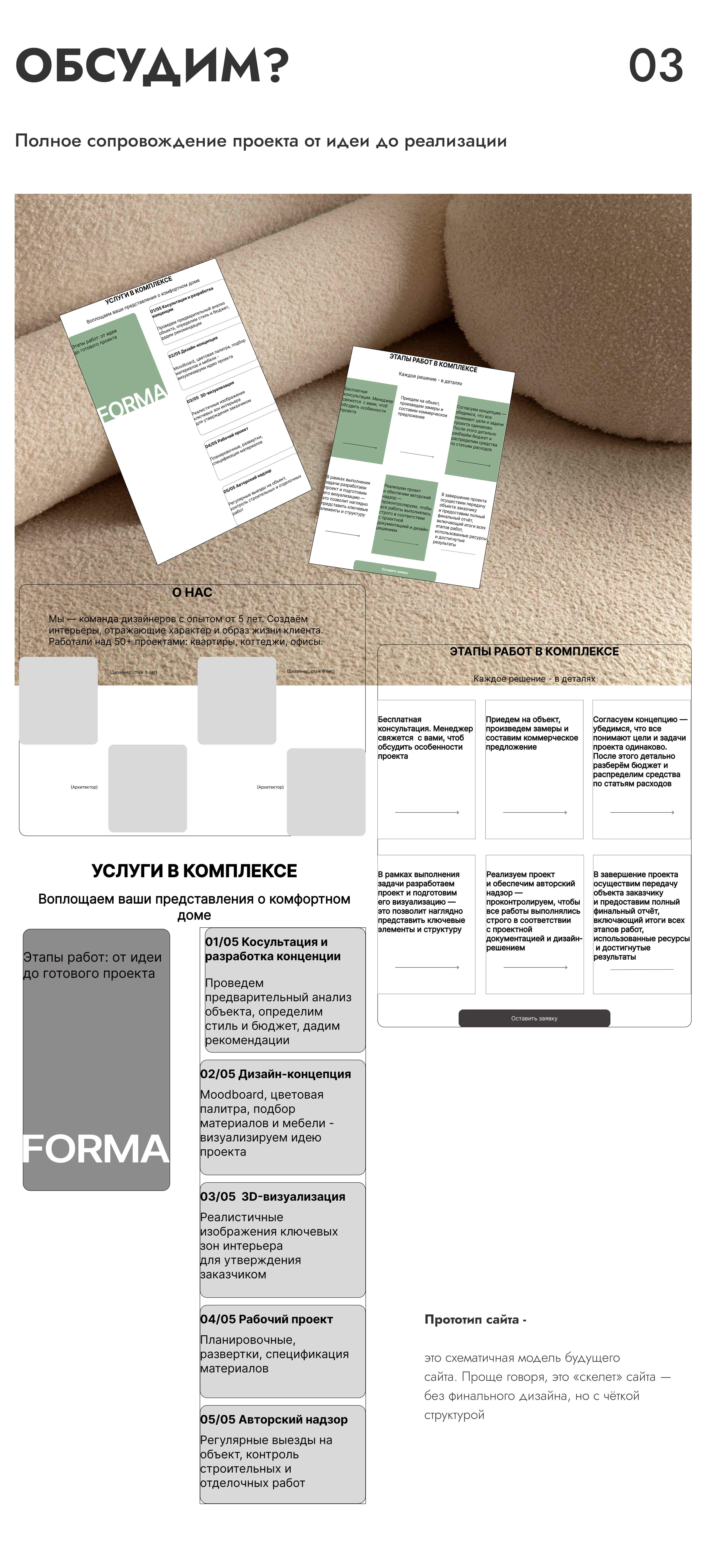 Website for interior design — Изображение №4 — Интерфейсы на Dprofile