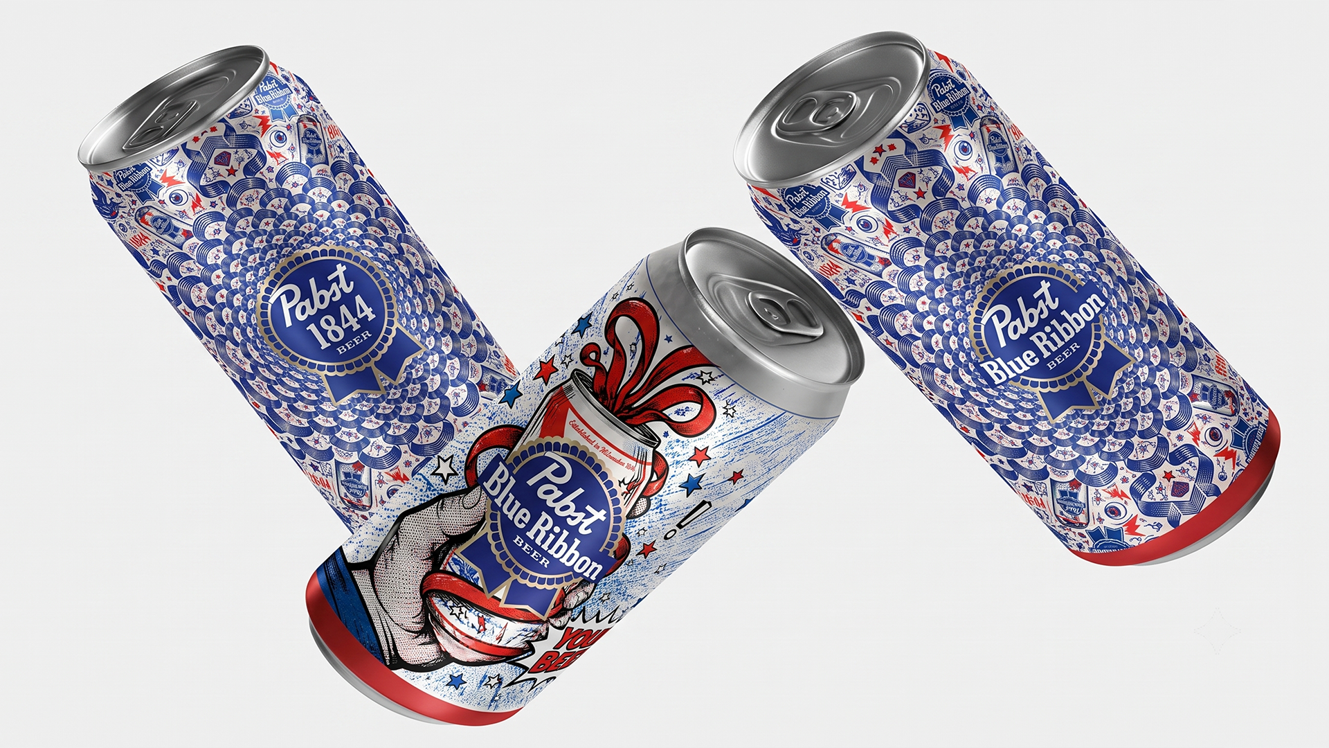 Промо-иллюстрация для пива Pabst — Изображение №4 — Брендинг, Иллюстрация на Dprofile