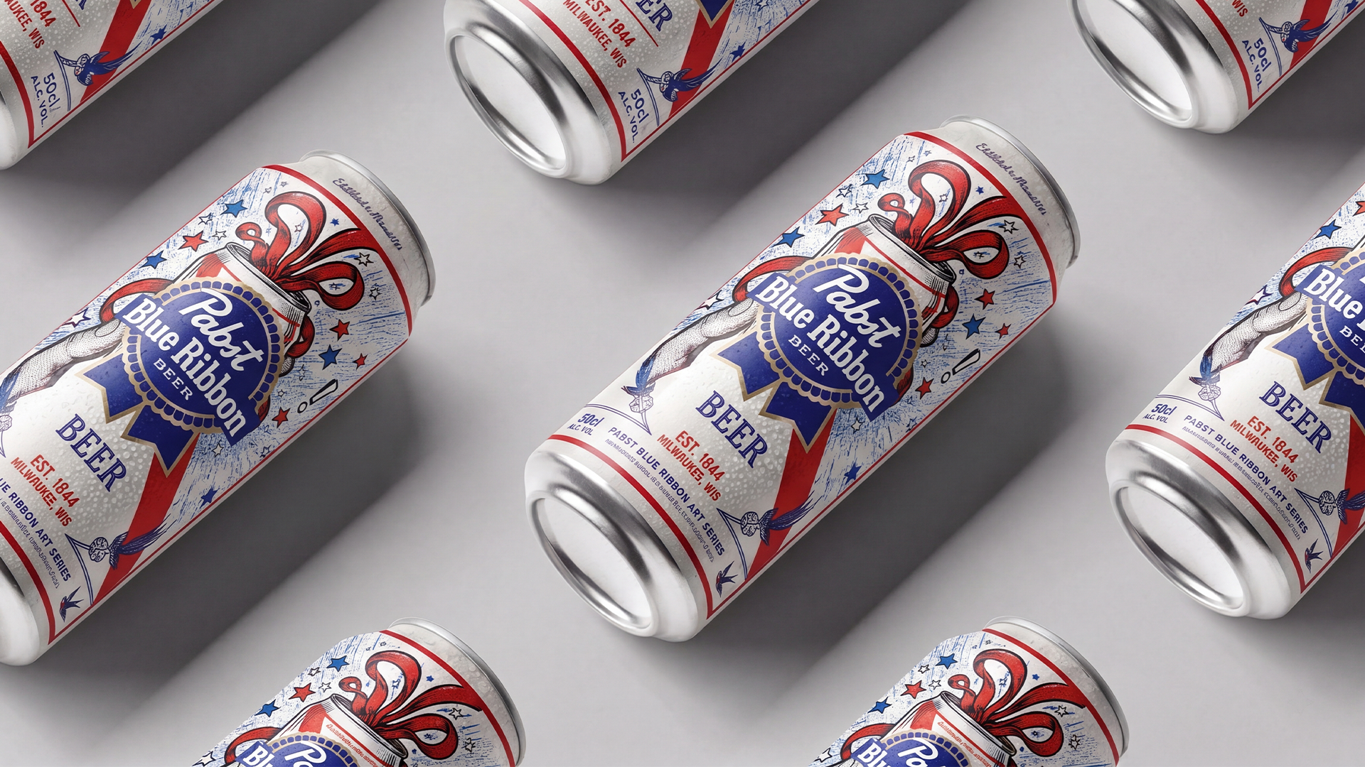 Промо-иллюстрация для пива Pabst — Изображение №3 — Брендинг, Иллюстрация на Dprofile