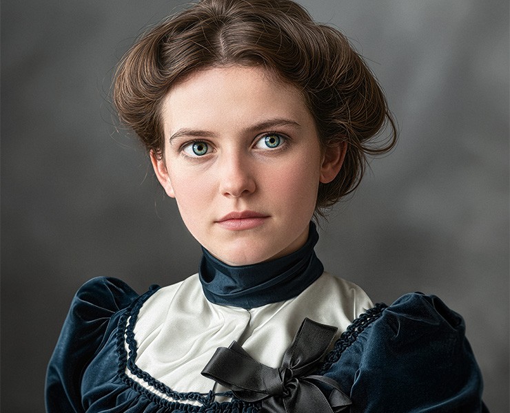 Девушка из 1903 года: Фрэнсис Ли Харрис на Dprofile