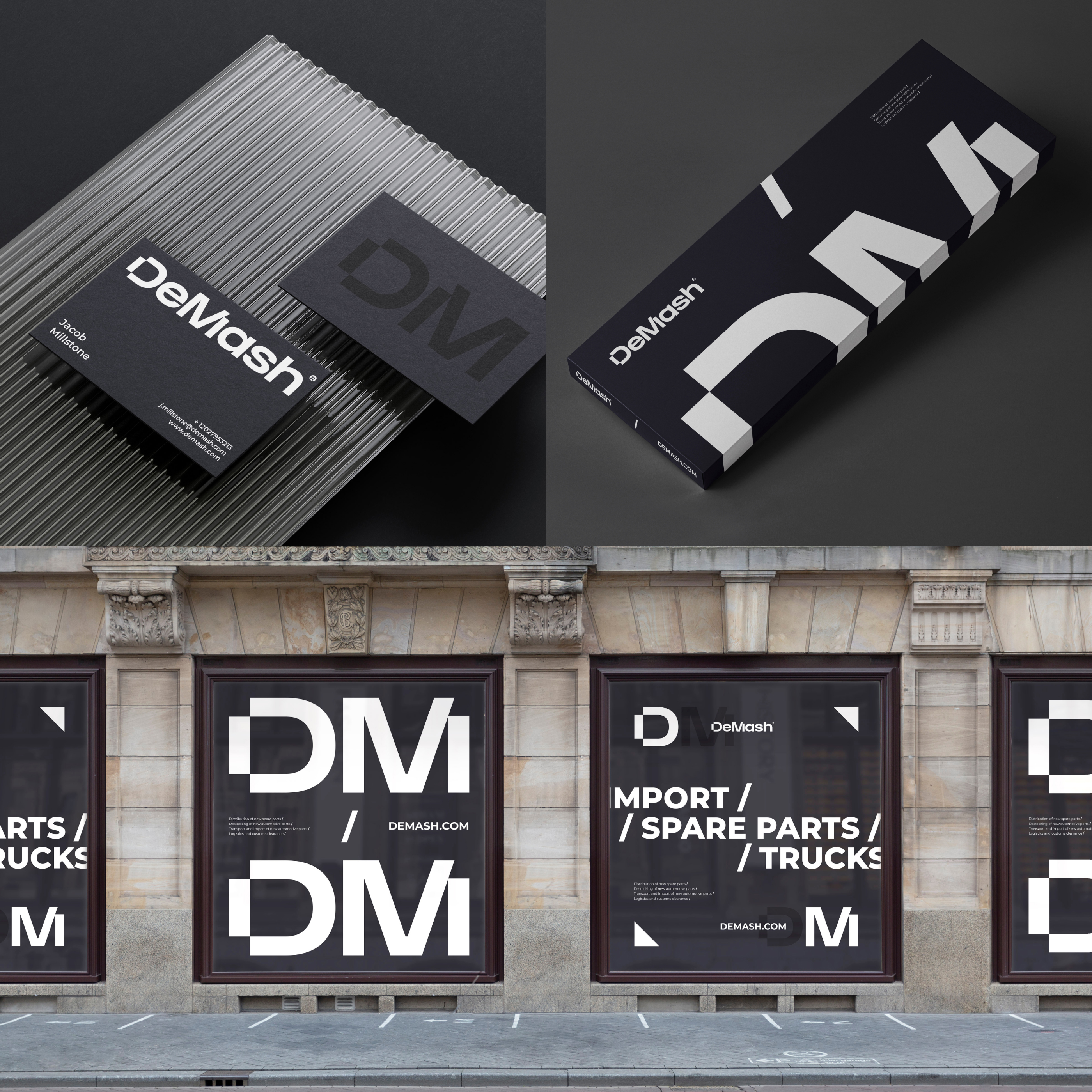 DeMash / Branding / Import company — Изображение №4 — Брендинг на Dprofile