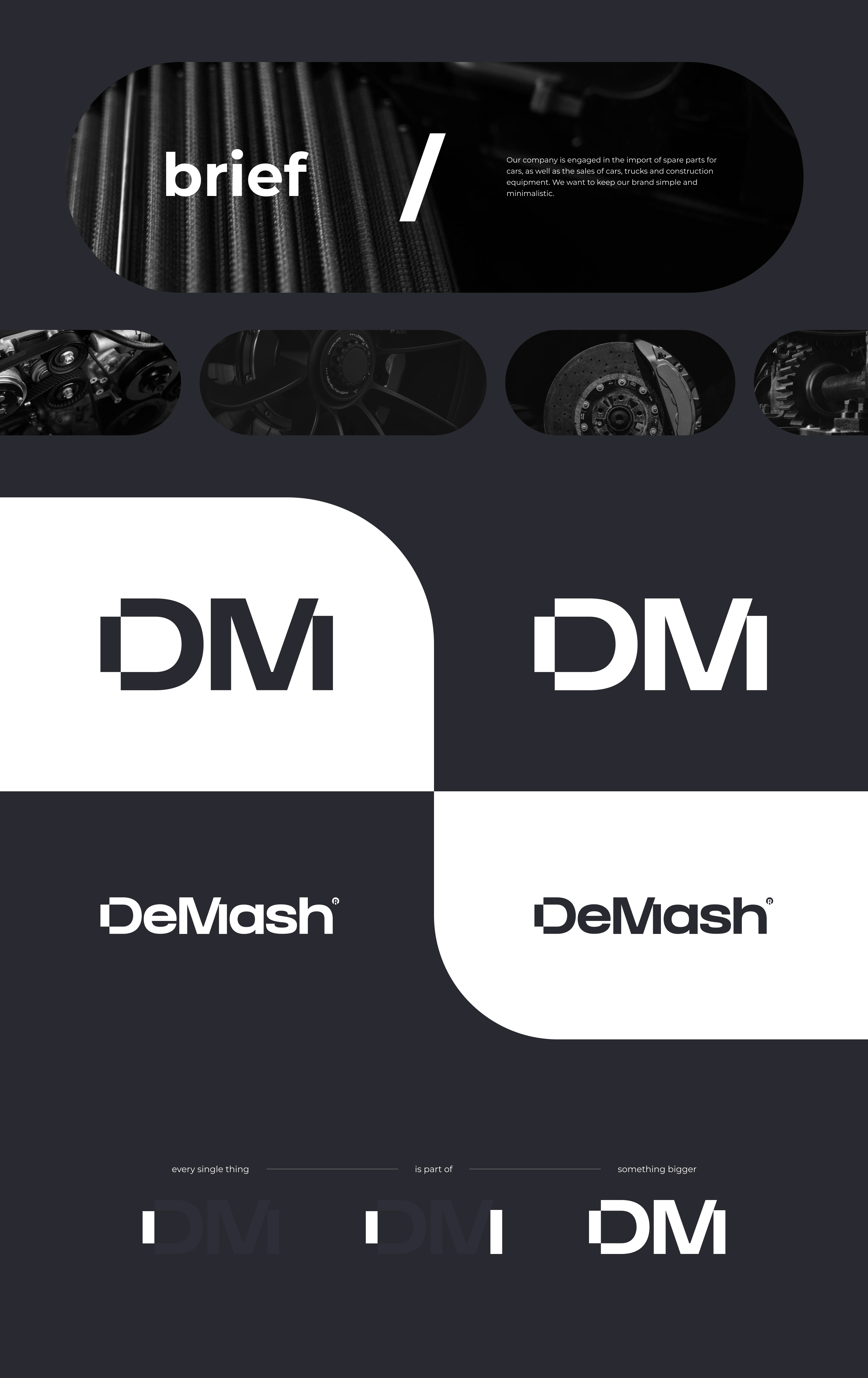 DeMash / Branding / Import company — Изображение №2 — Брендинг на Dprofile